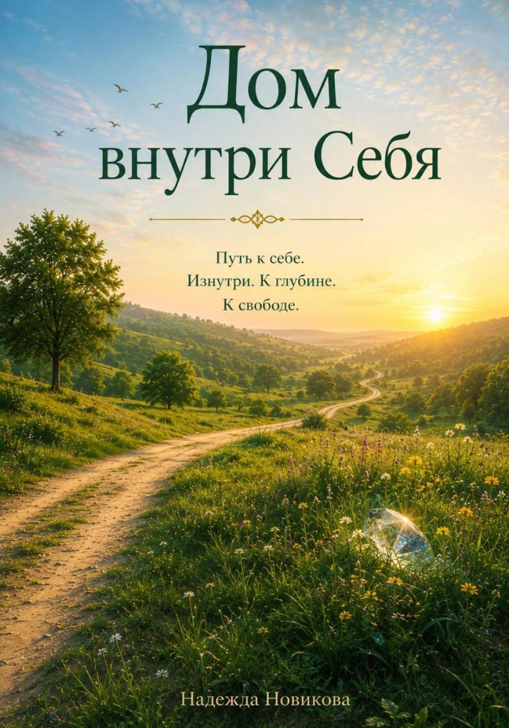Обложка книги «Дом внутри себя» — Надежда Новикова