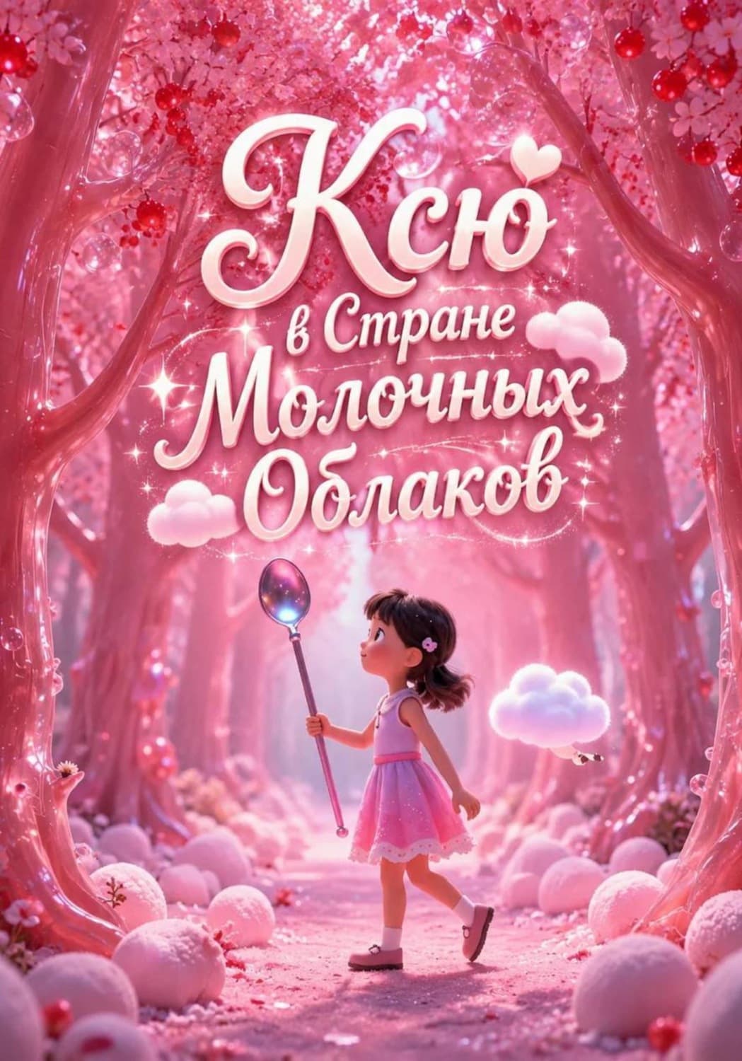 Обложка книги «Ксю в Стране Молочных Облаков» — Светлана Шестернёва