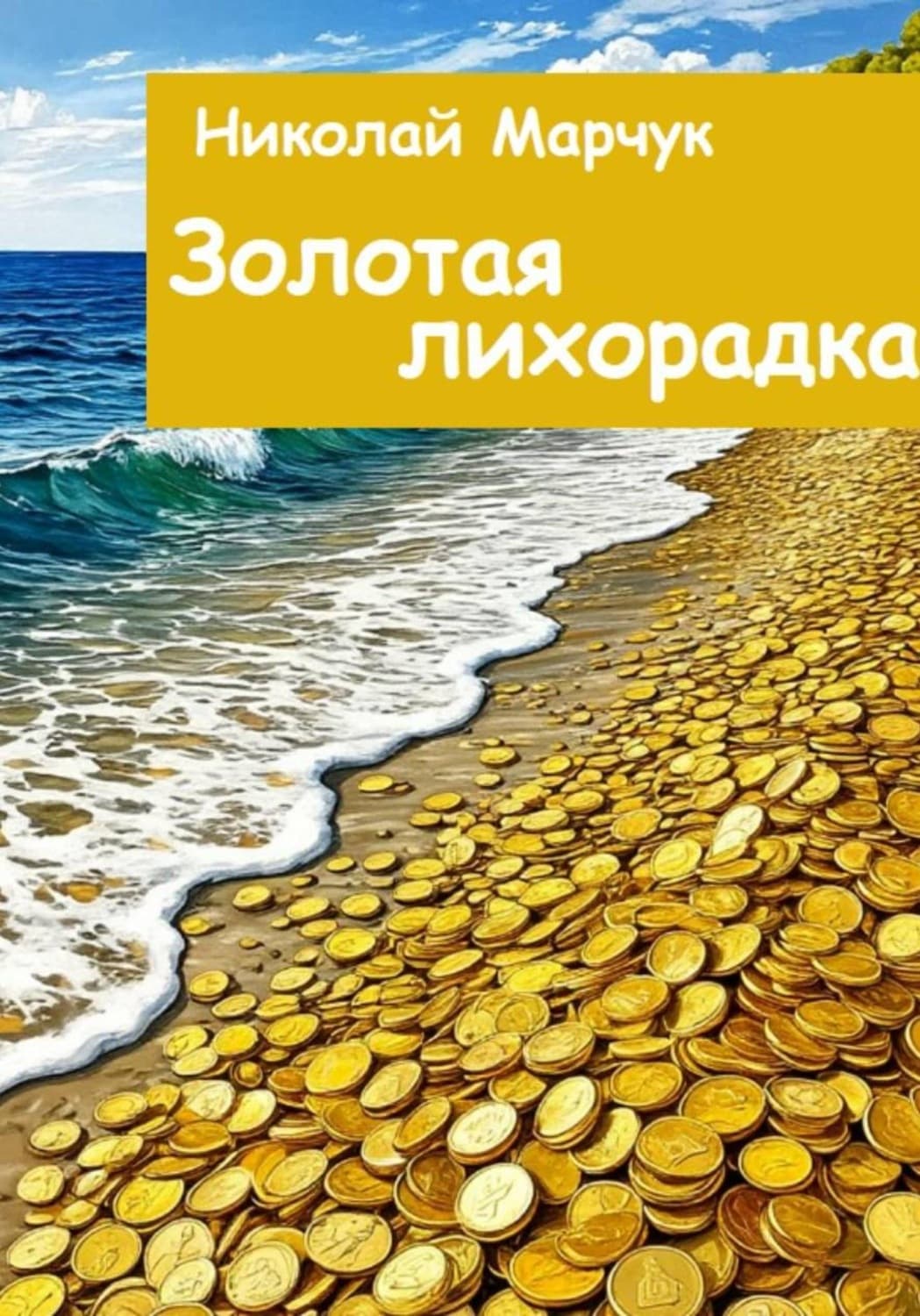 Обложка книги «Золотая лихорадка» — Николай Марчук
