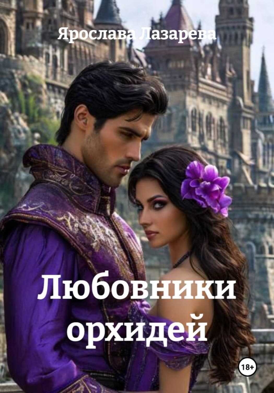 Обложка книги «Любовники орхидей» — Ярослава Лазарева