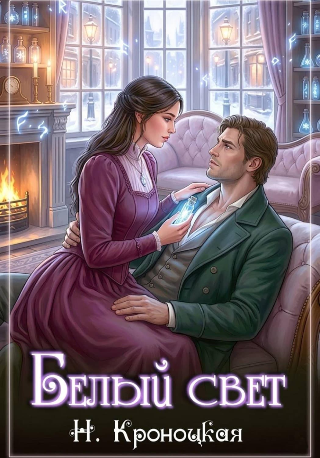 Обложка книги «Белый свет» — Нани Кроноцкая