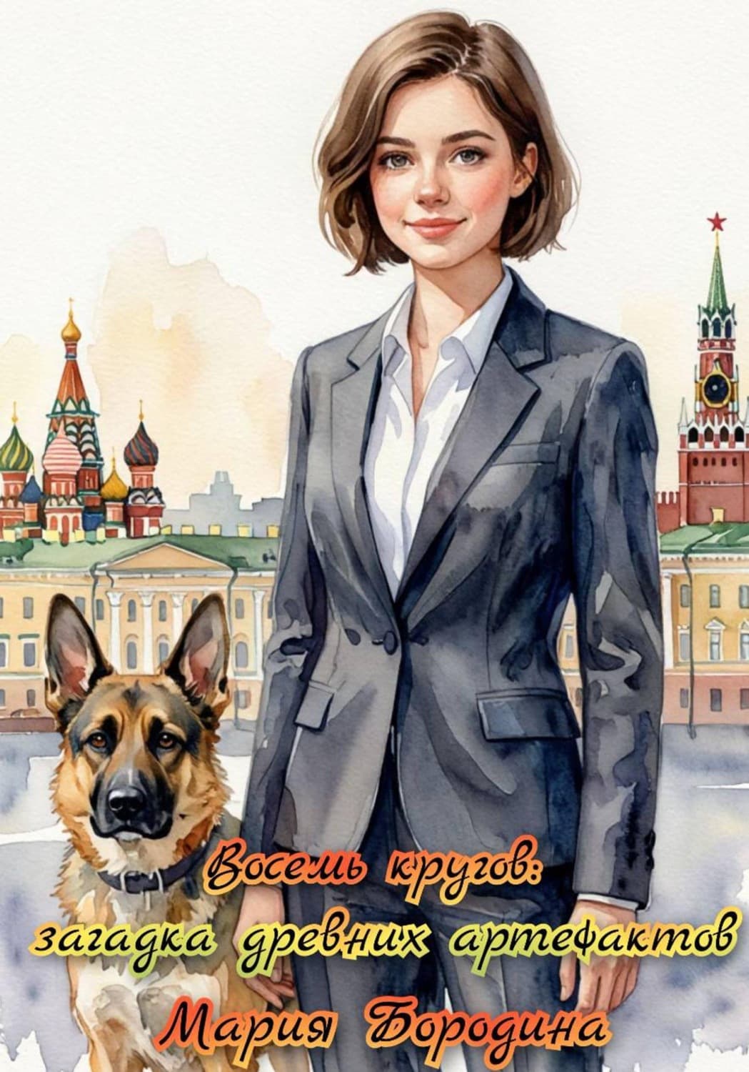 Обложка книги «Восемь кругов: загадка древних артефактов» — Мария Бородина
