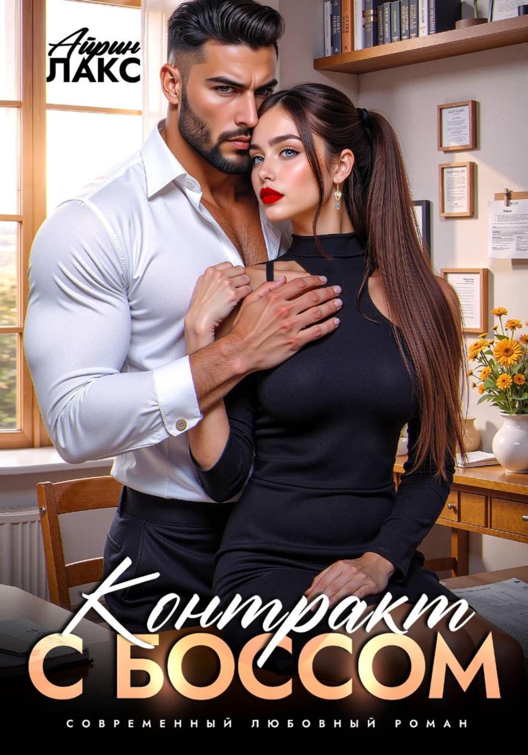 Обложка книги «Контракт с боссом» — Лакс Айрин