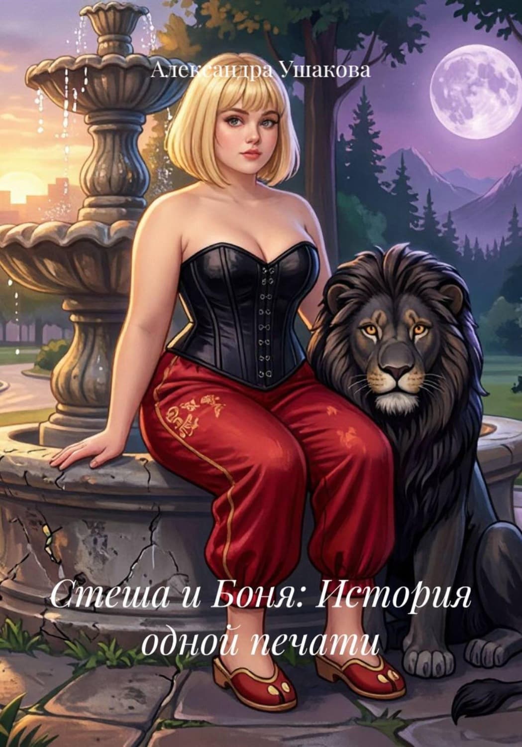 Обложка книги «Стеша и Боня: История одной печати» — Алена Ушакова