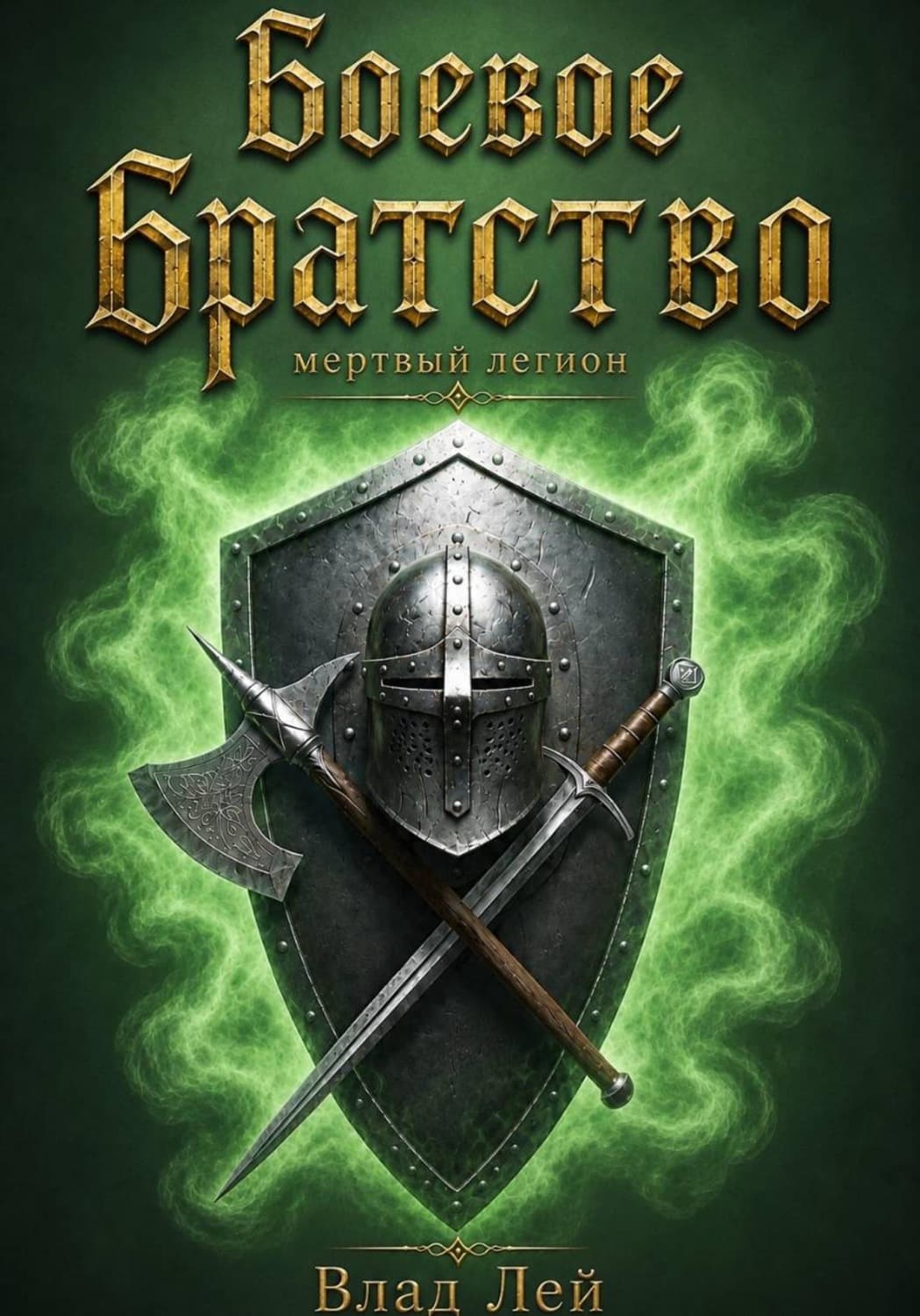 Обложка книги «Боевое Братство. Мертвый Легион» — Влад Лей