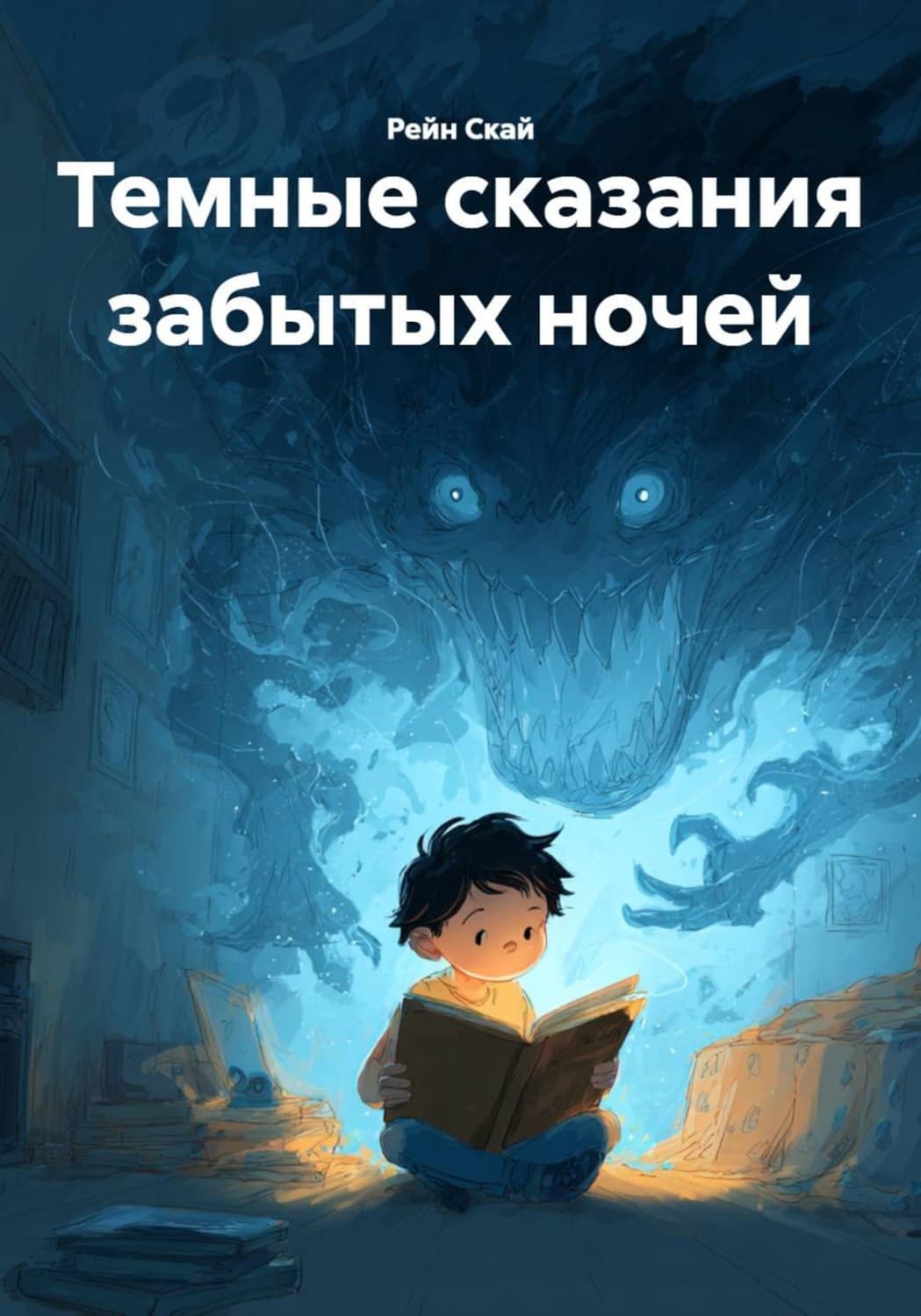 Обложка книги «Темные сказания забытых ночей» — Рин Скай