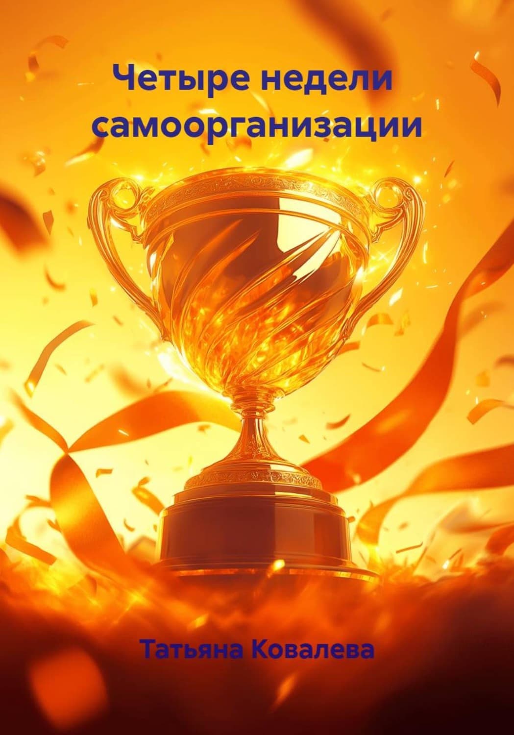 Обложка книги «Четыре недели самоорганизации» — Татьяна Ковалёва