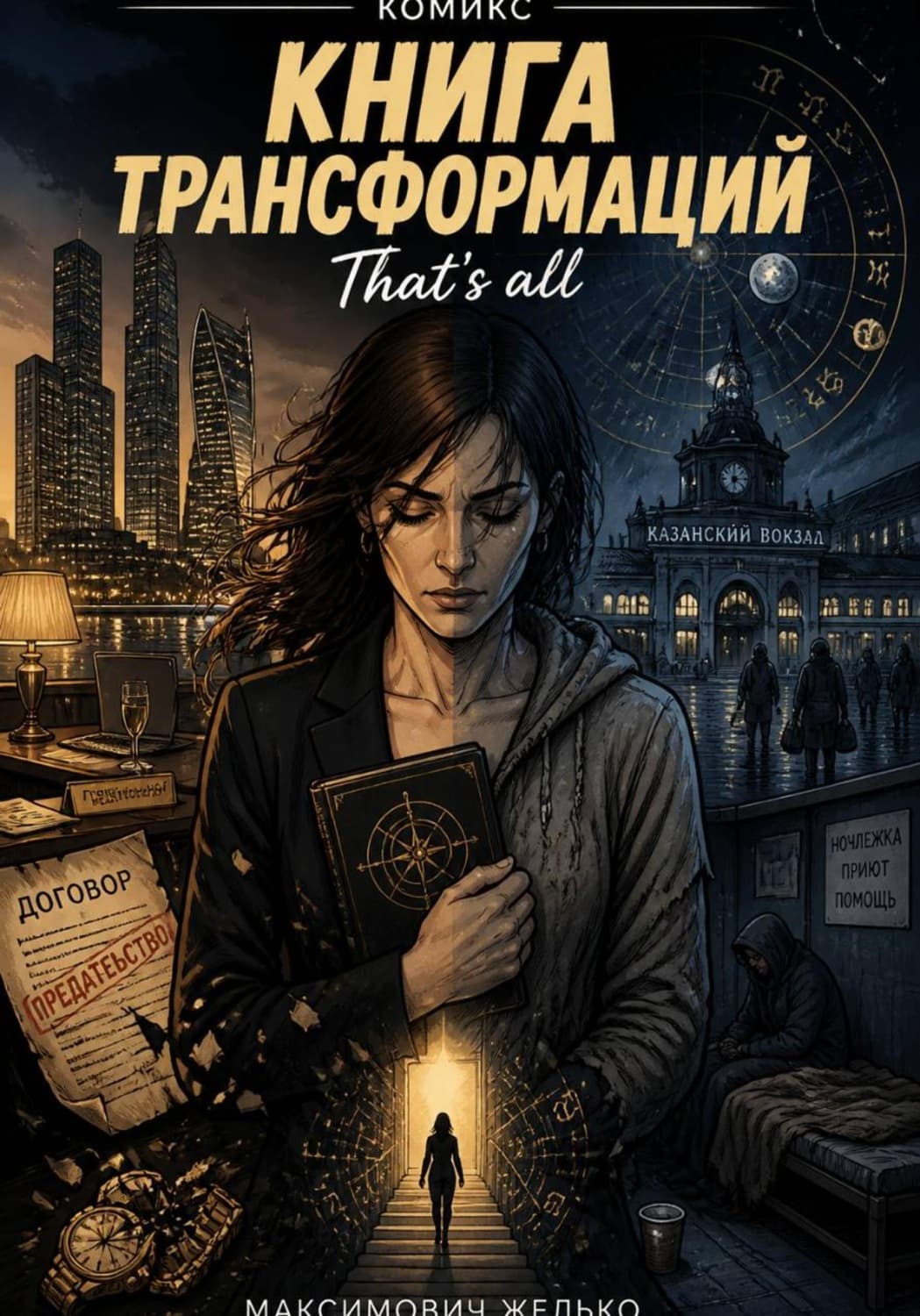 Обложка книги «Книга трансформаций» — Желько