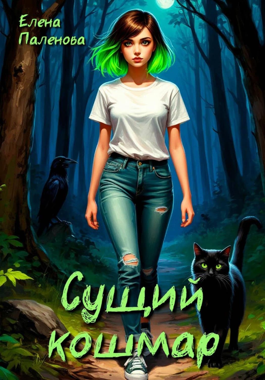 Обложка книги «Сущий кошмар» — Елена Паленова