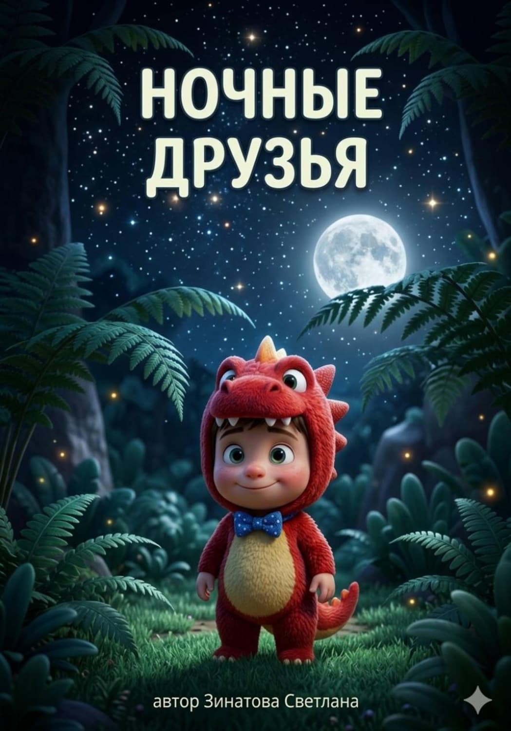 Обложка книги «Ночные друзья» — светлана зинатова