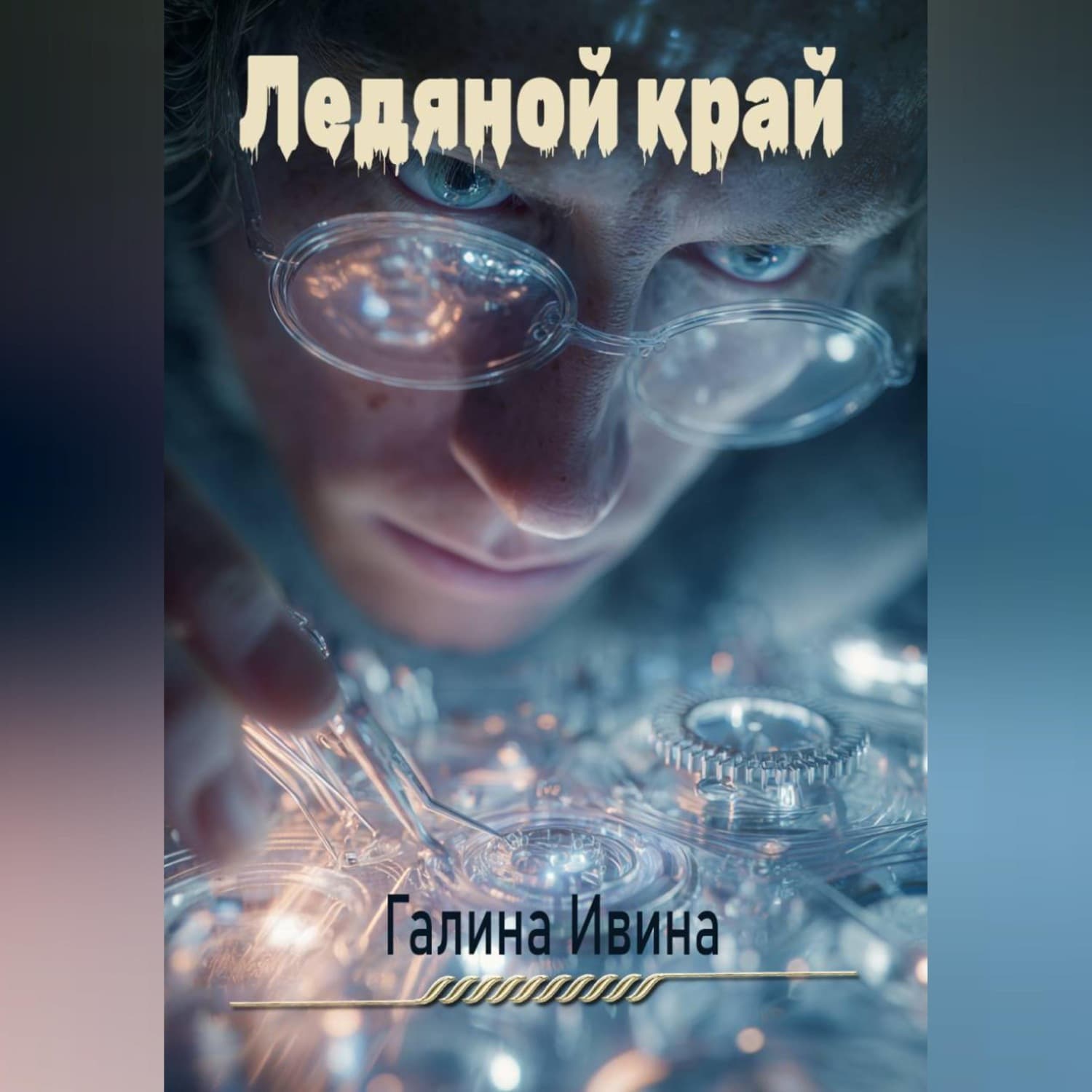 Обложка книги «Ледяной заслон» — Галина Ивина