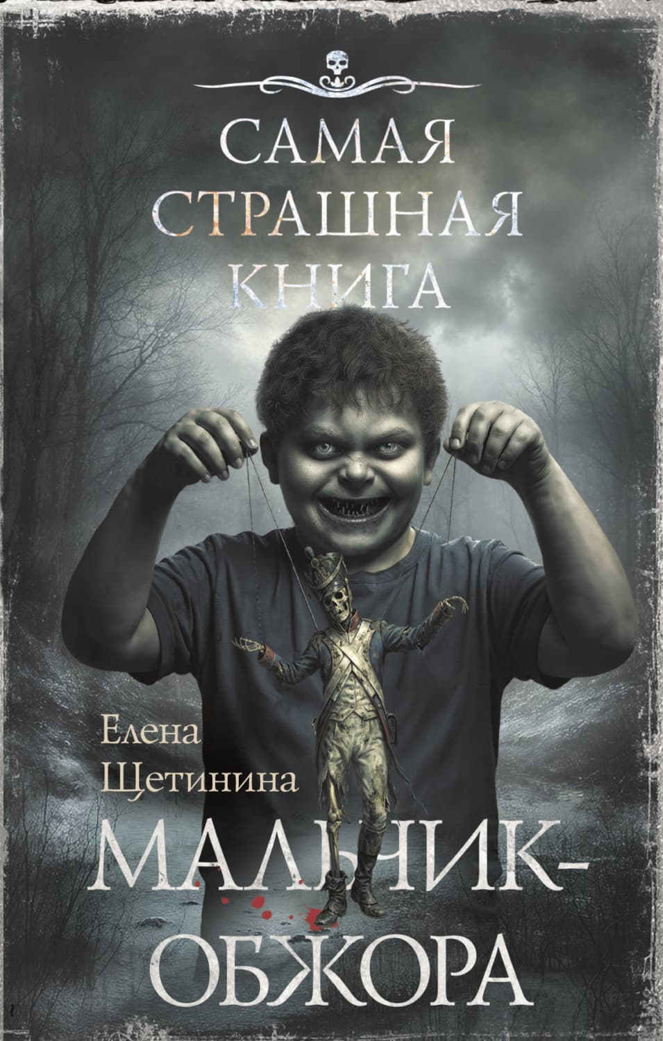 Обложка книги «Самая страшная книга. Мальчик-обжора» — Елена Щетинина