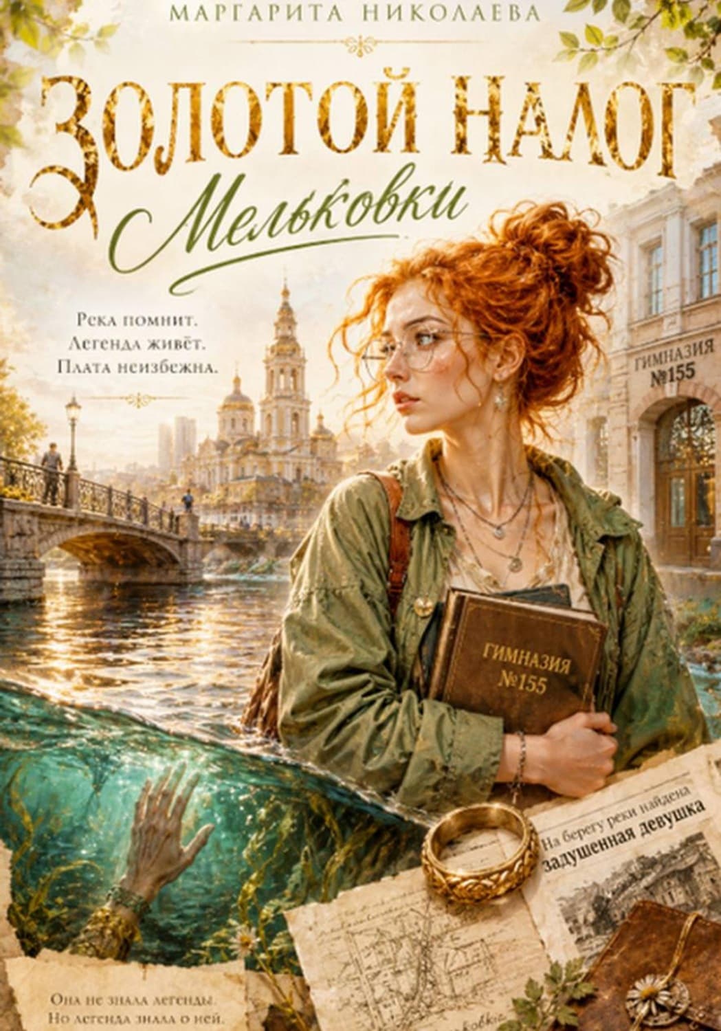 Обложка книги «Золотой налог Мельковки» — Мария Николаева