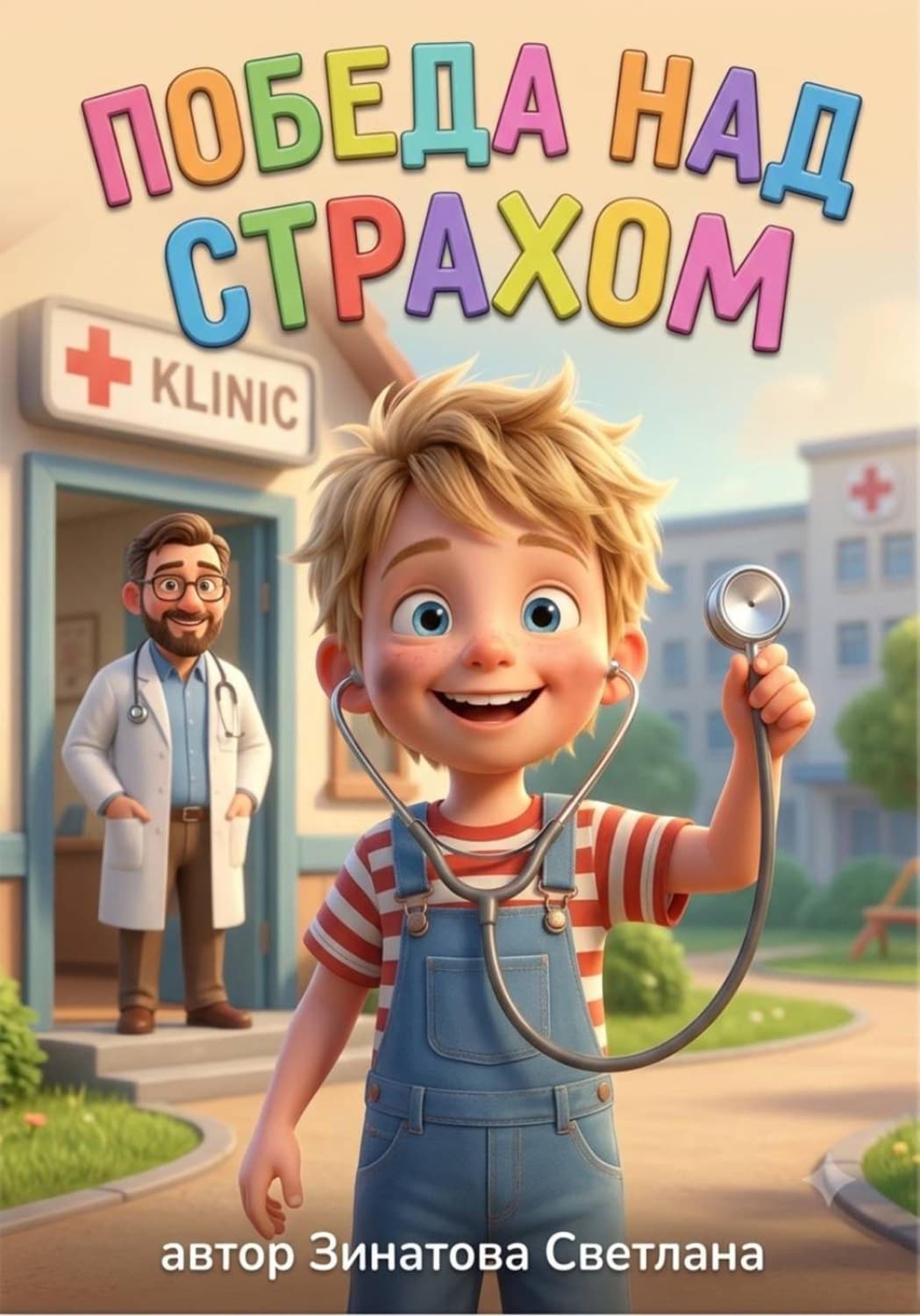 Обложка книги «Победа над страхом» — светлана зинатова