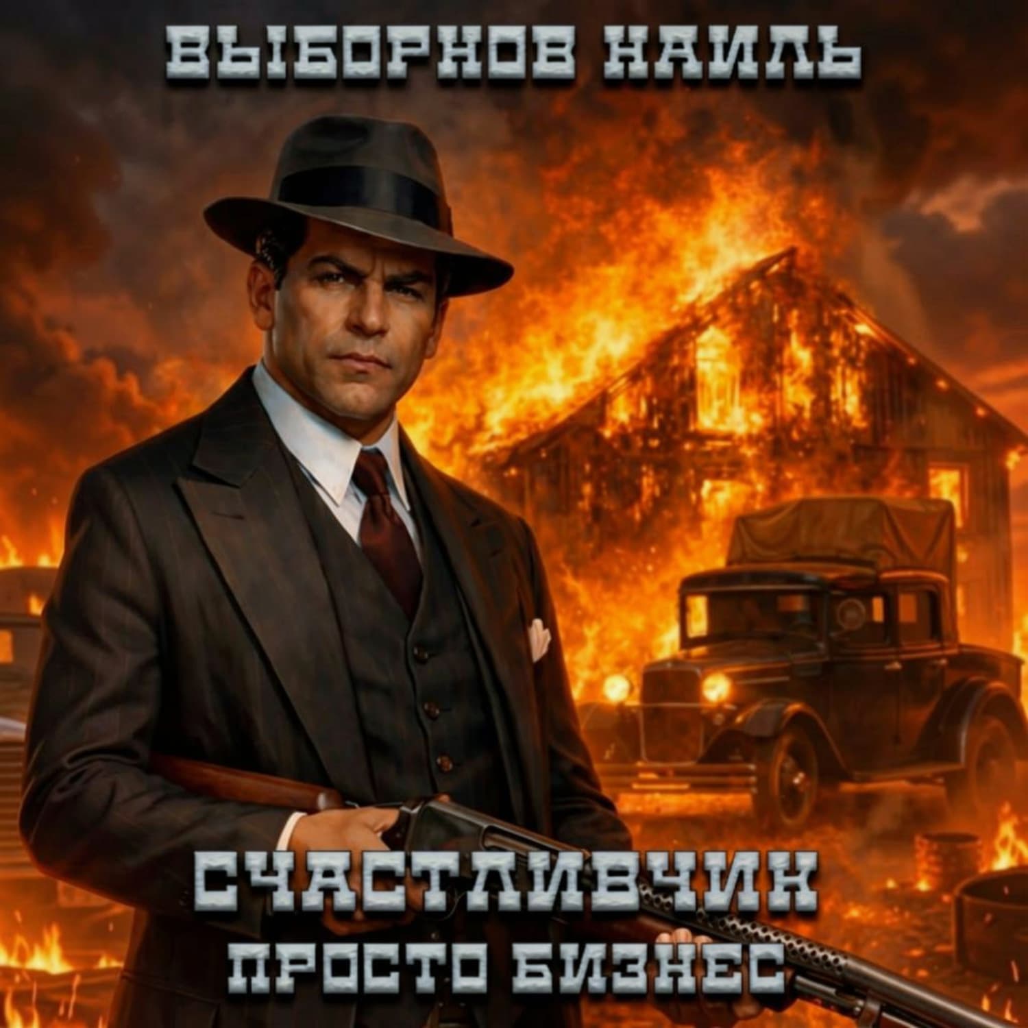 Обложка книги «Счастливчик. Просто бизнес» — Наиль Выборнов