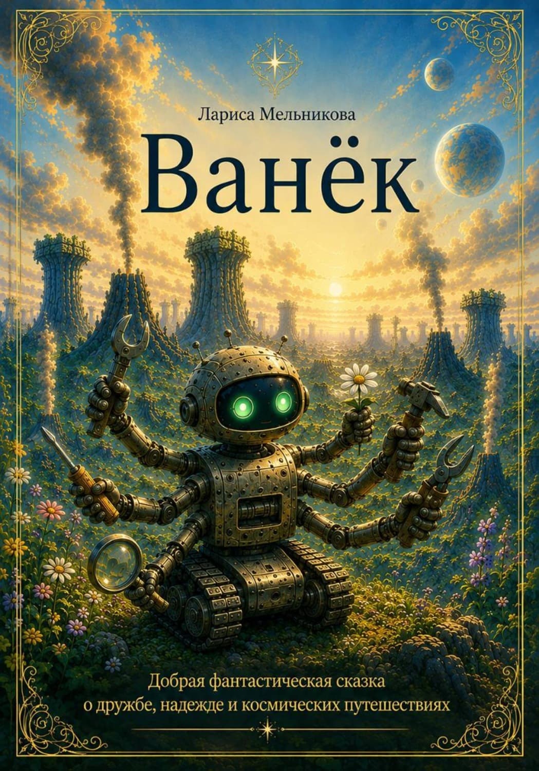 Обложка книги «Ванёк» — Лилия Мельникова