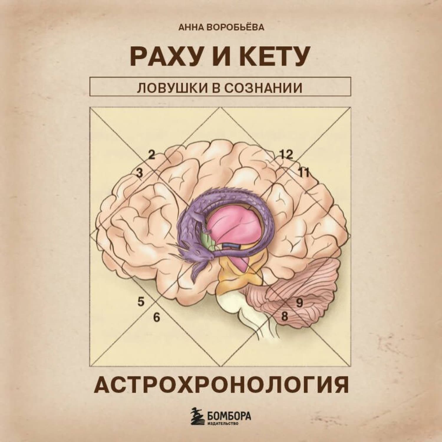 Обложка книги «Астрохронология. Раху и Кету: ловушки в сознании» — Алена Воробьева