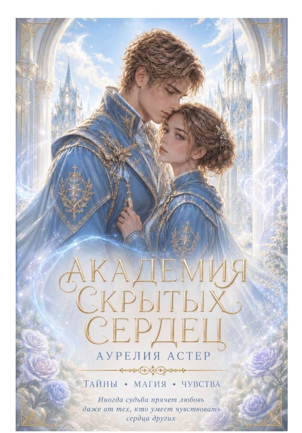 Обложка книги «Академия скрытых сердец» — Алиса Астер