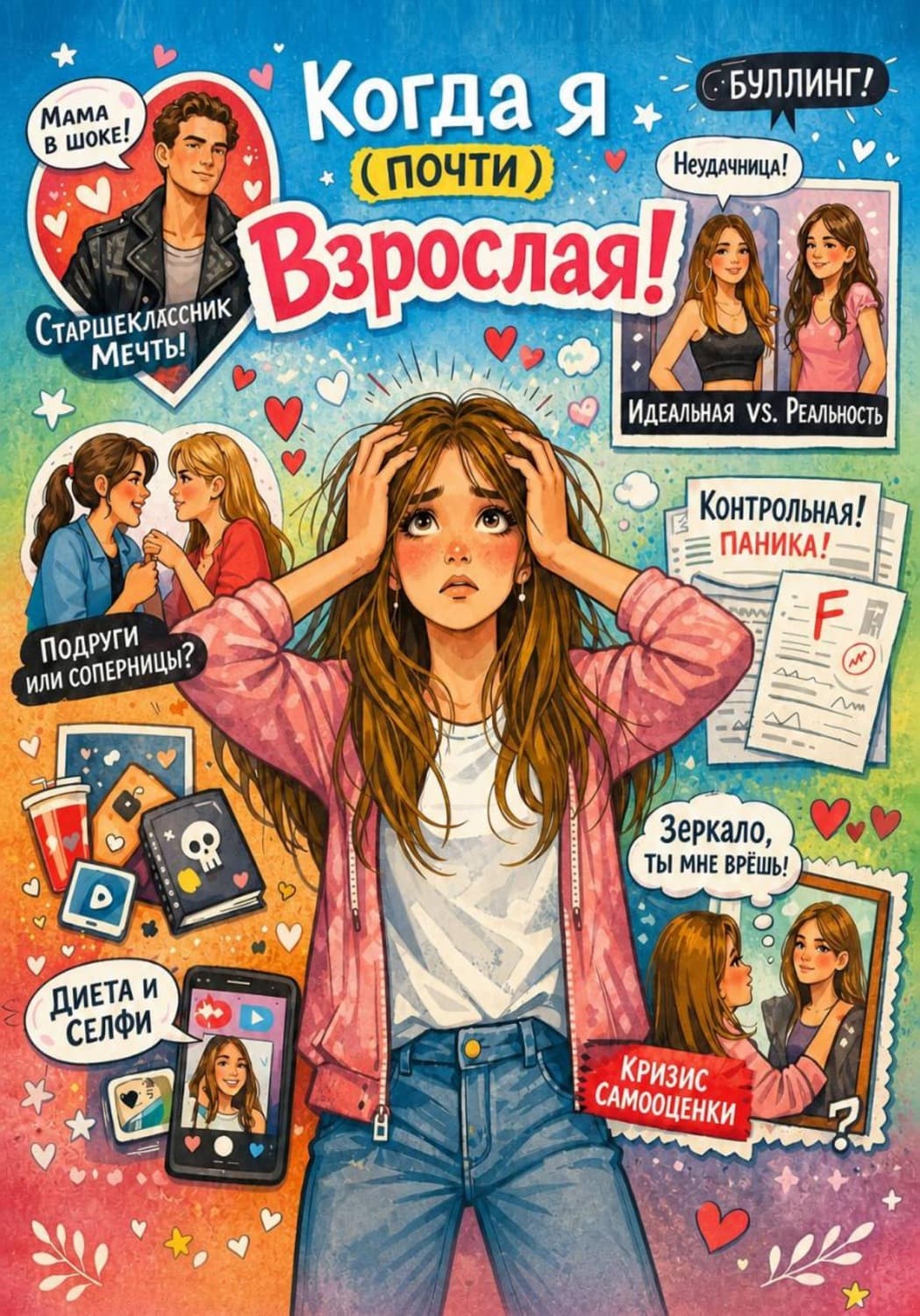 Обложка книги «Когда почти взрослая» — Сергей Галактионов