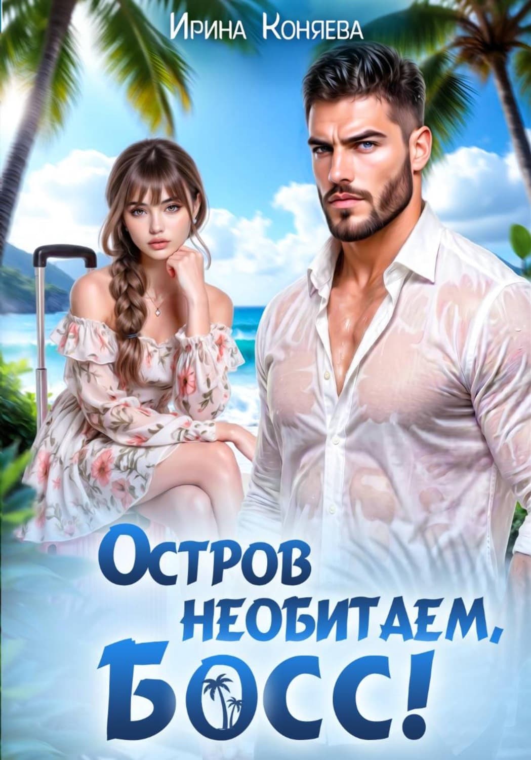 Обложка книги «Остров необитаем, босс!» — Ирина Коняева