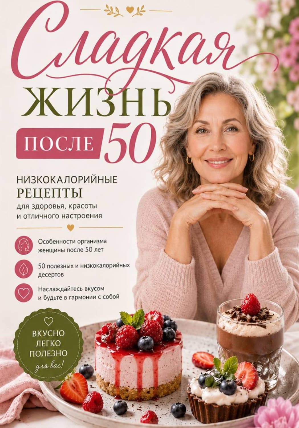 Обложка книги «Сладкая жизнь после 50» — Елена Миронова