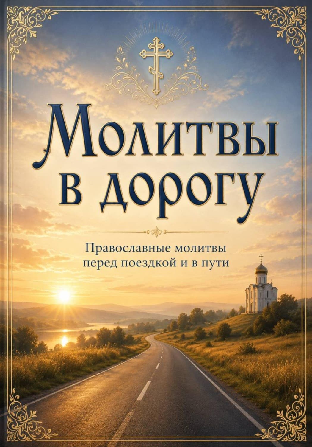 Обложка книги «Молитвы в дорогу. О защите в пути, помощи и спокойной поездке» — Л. П. Сорокина