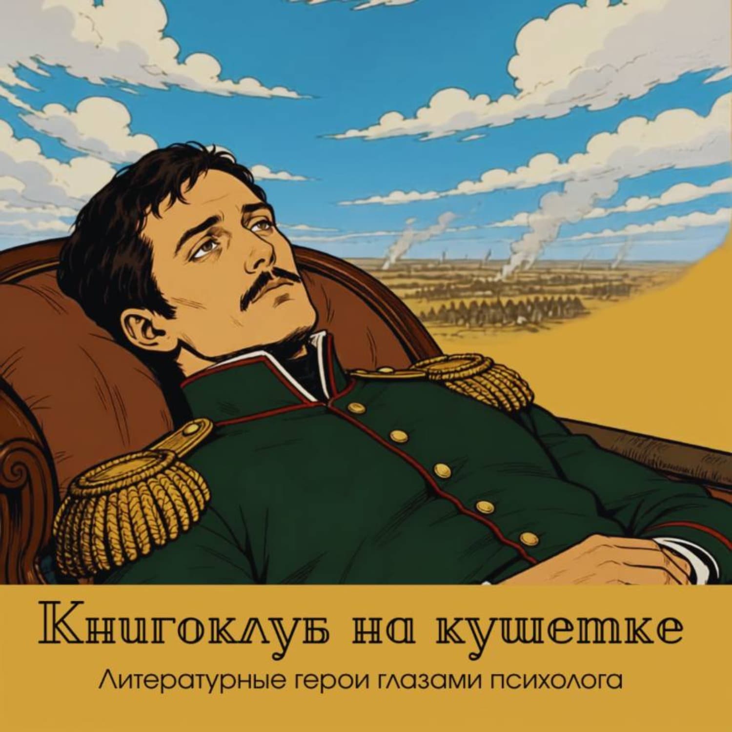 Обложка книги «Книгоклуб на кушетке» — Ольга