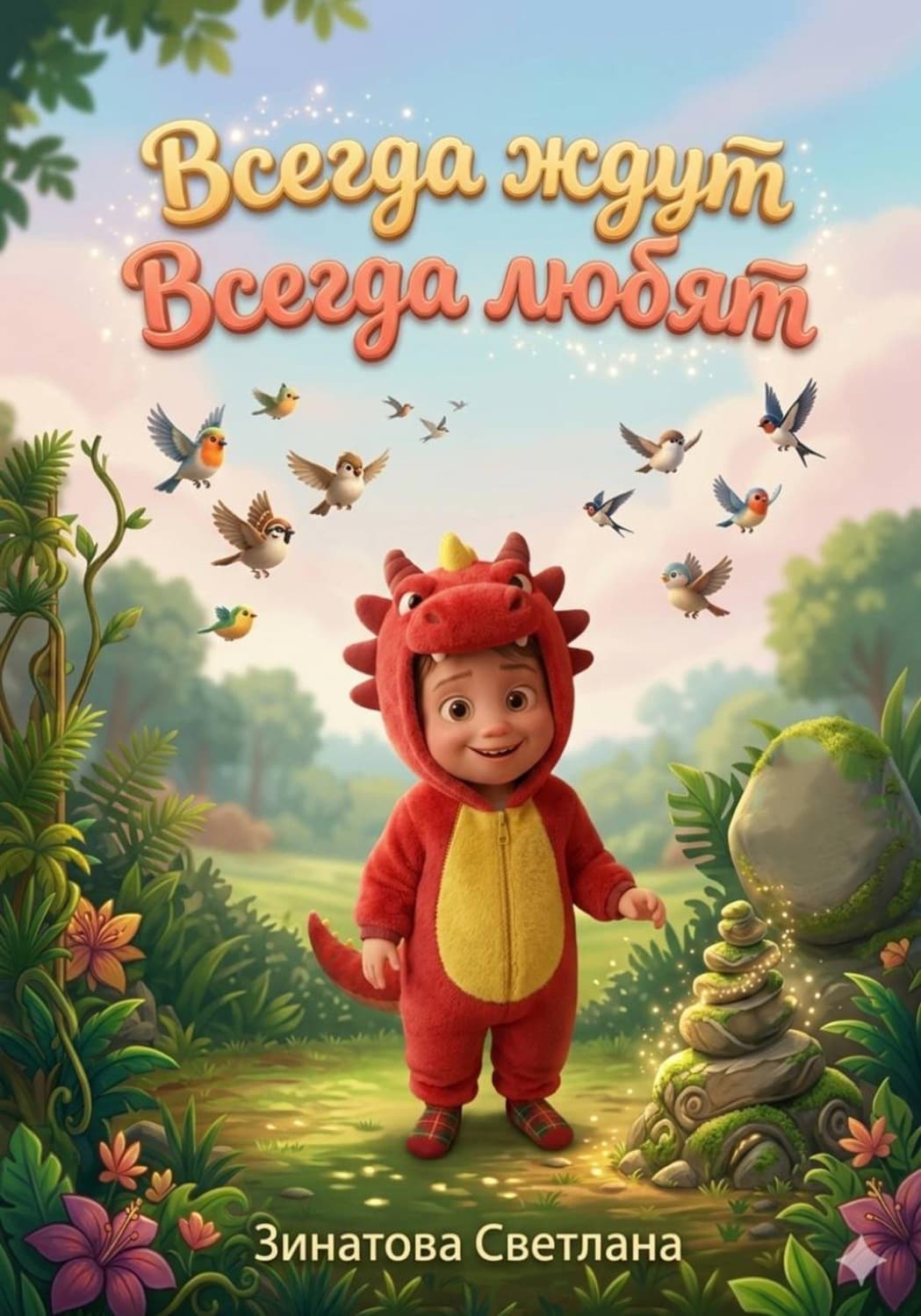 Обложка книги «Всегда ждут. Всегда любят» — светлана зинатова