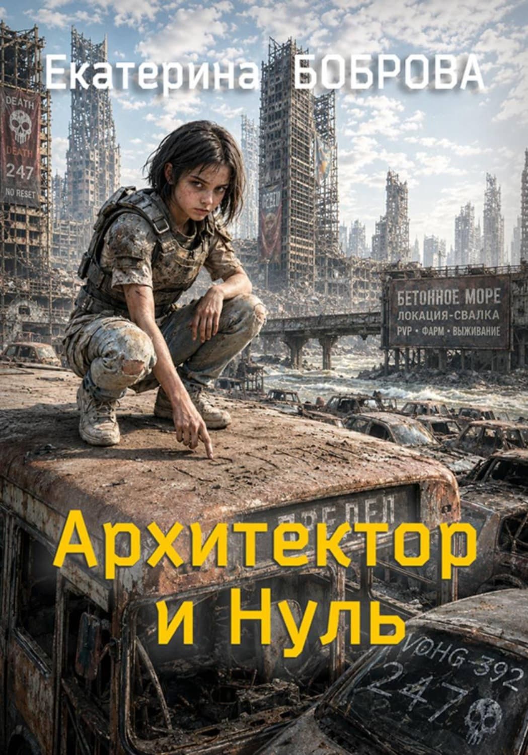 Обложка книги «Архитектор и Нуль» — Екатерина Боброва