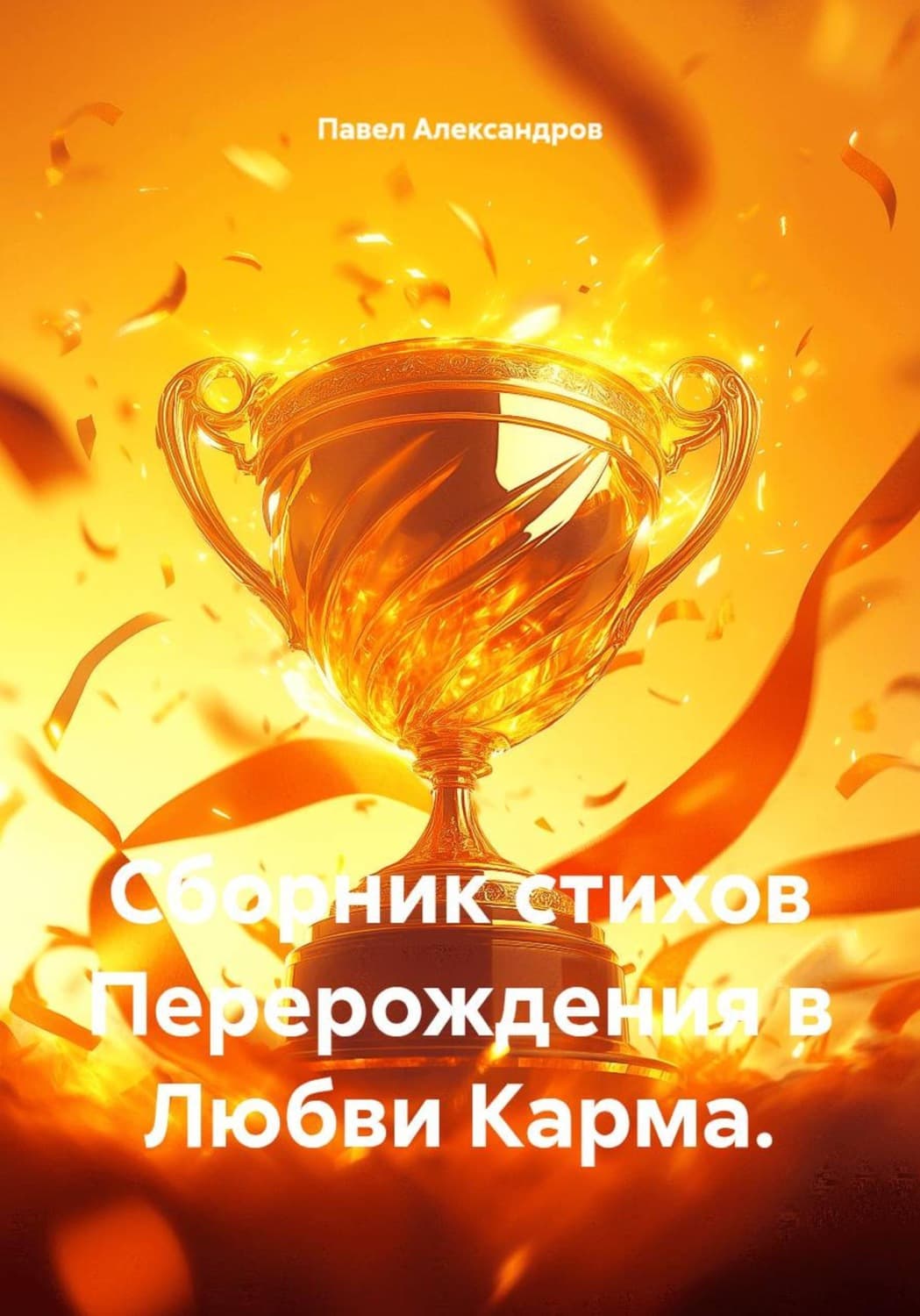 Обложка книги «Сборник стихов Перерождения в Любви Карма» — Петр Александров