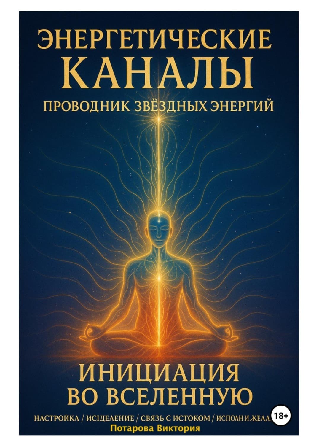 Обложка книги «Энергетические Каналы. Проводник Звёздных Энергий. Инициация во Вселенную. Настройка / Исцеление / Связь с Истоком / Исполнения желаний» — Вера Потапова