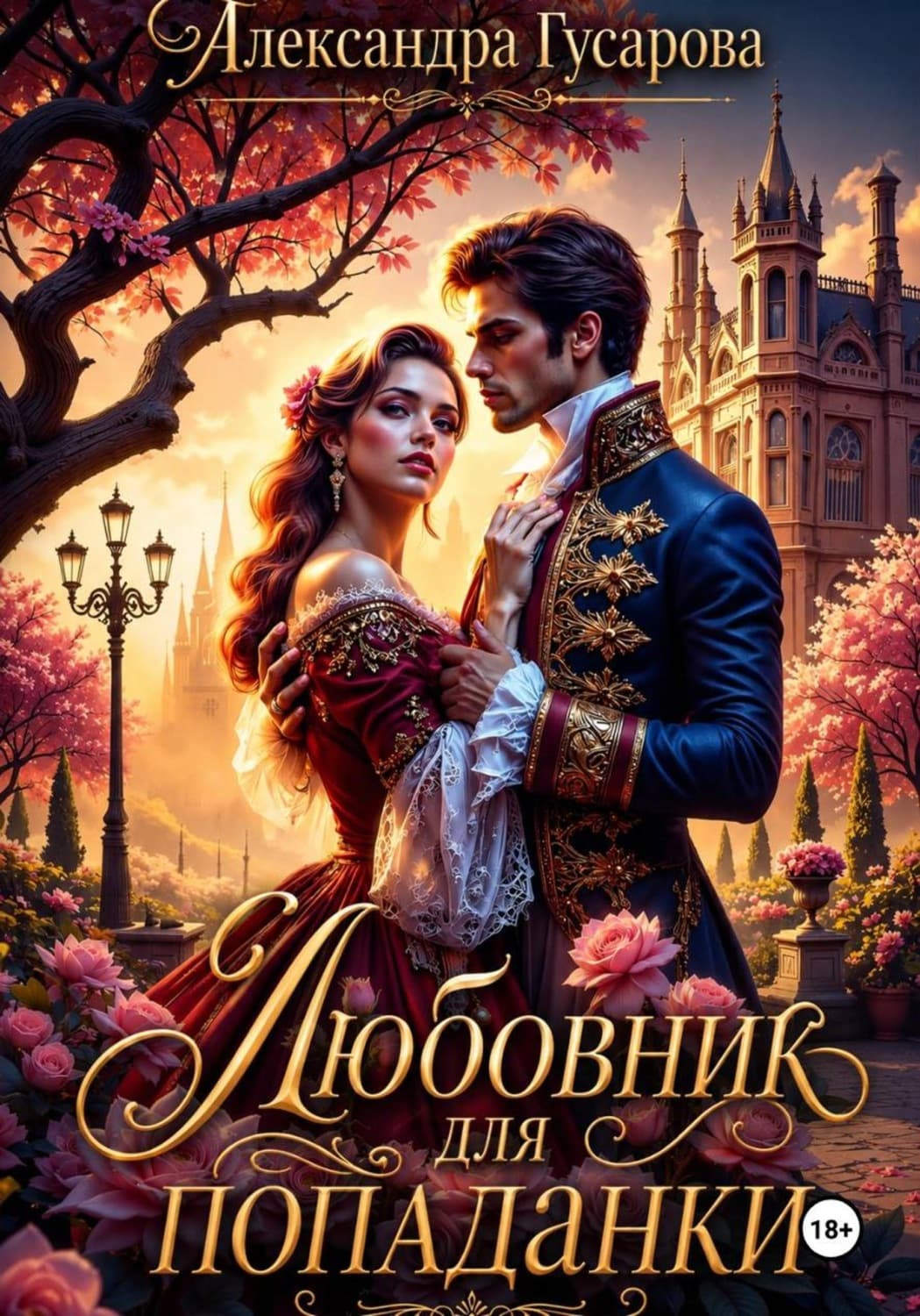 Обложка книги «Любовник для попаданки» — Александра Гусарова