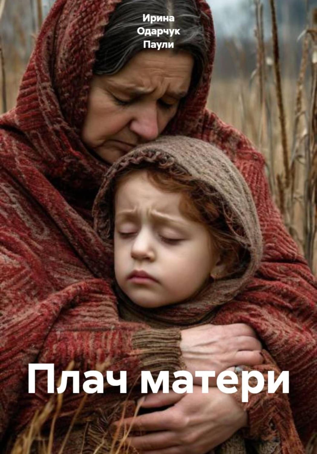 Обложка книги «Плач матери» — Оснач Ирина