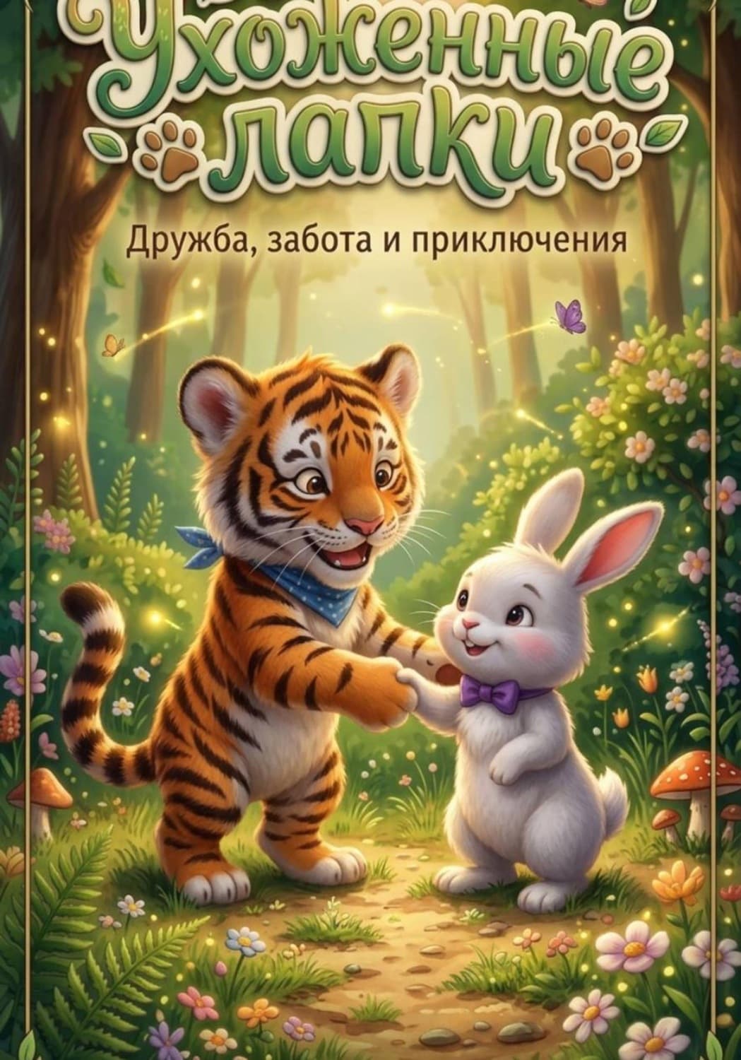 Обложка книги «Ухоженные лапки» — светлана зинатова