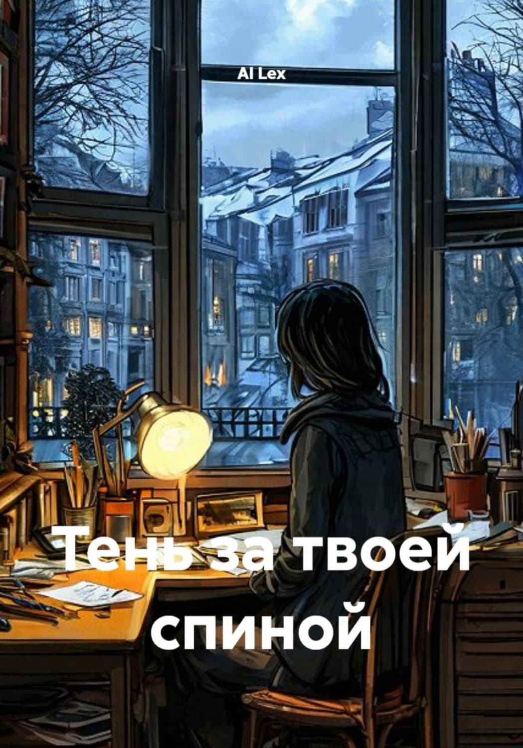 Обложка книги «Тень за твоей спиной» — Агуш Лекс