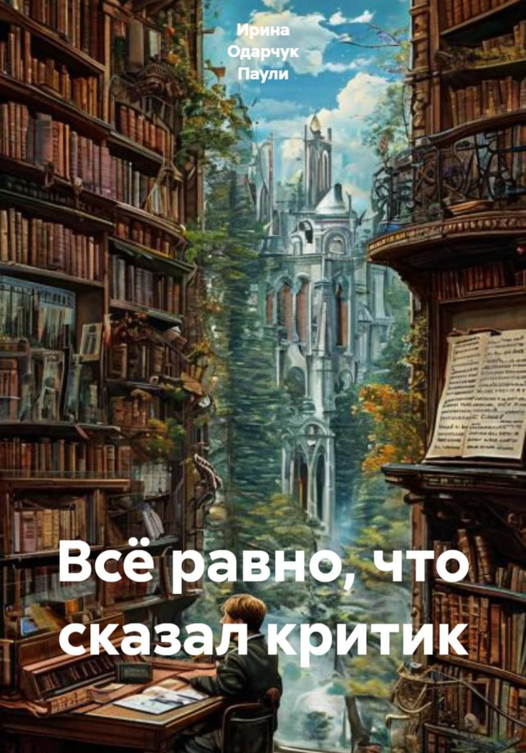 Обложка книги «Всё равно, что сказал критик» — Оснач Ирина