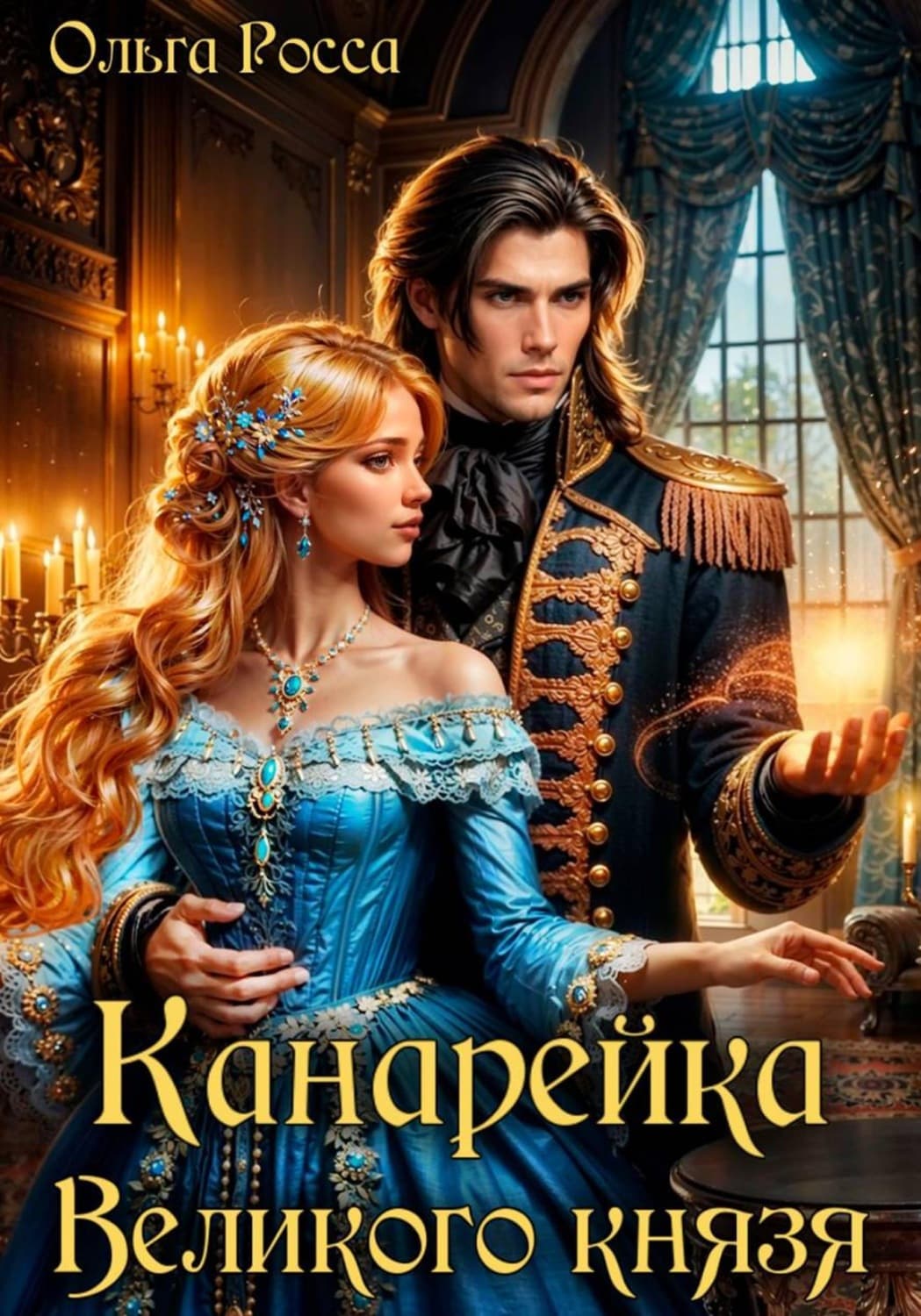 Обложка книги «Канарейка Великого князя» — Ольга Росса