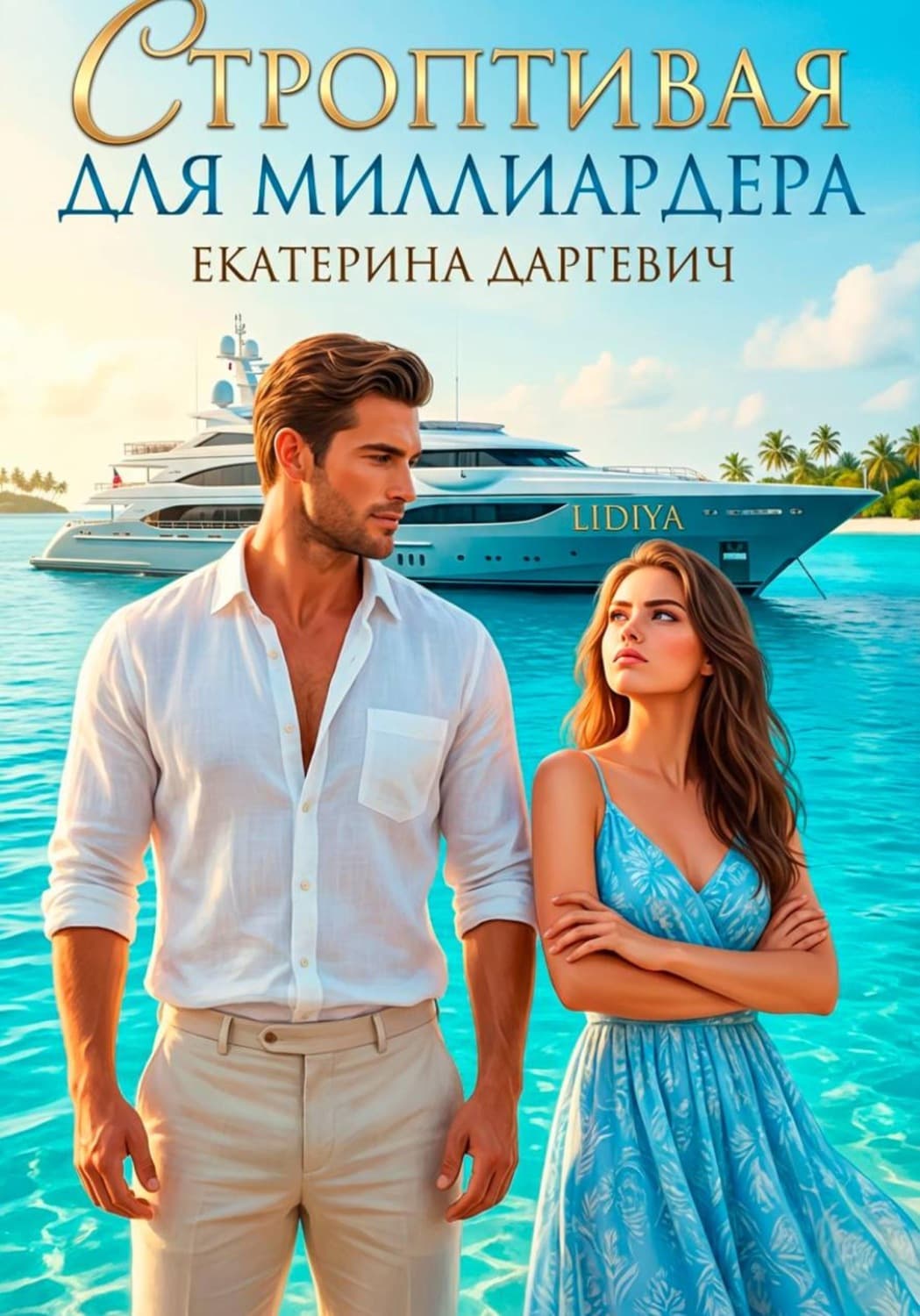 Обложка книги «Строптивая для миллиардера» — Екатерина
