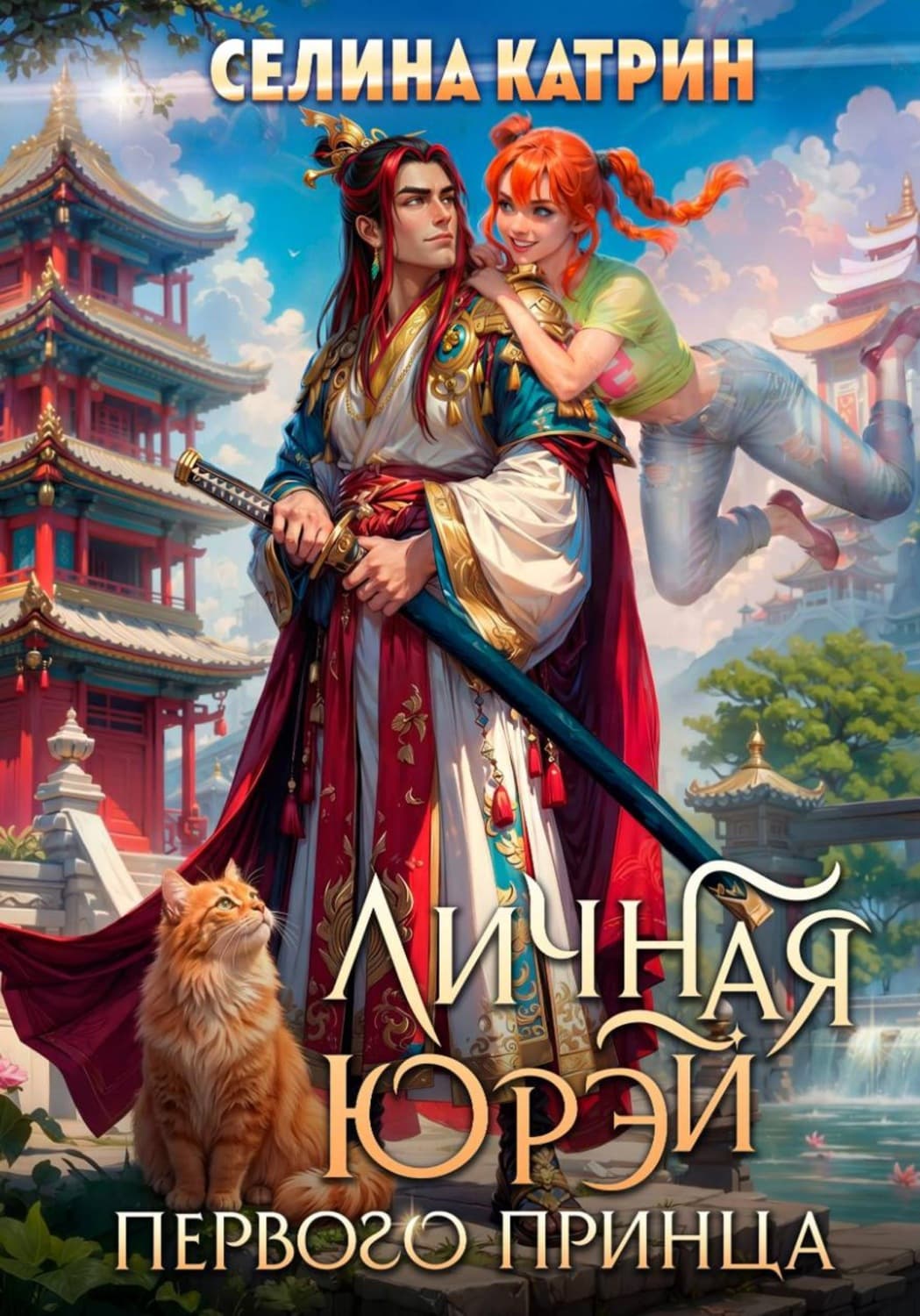 Обложка книги «Личная юрэй первого принца» — Старк Катрин