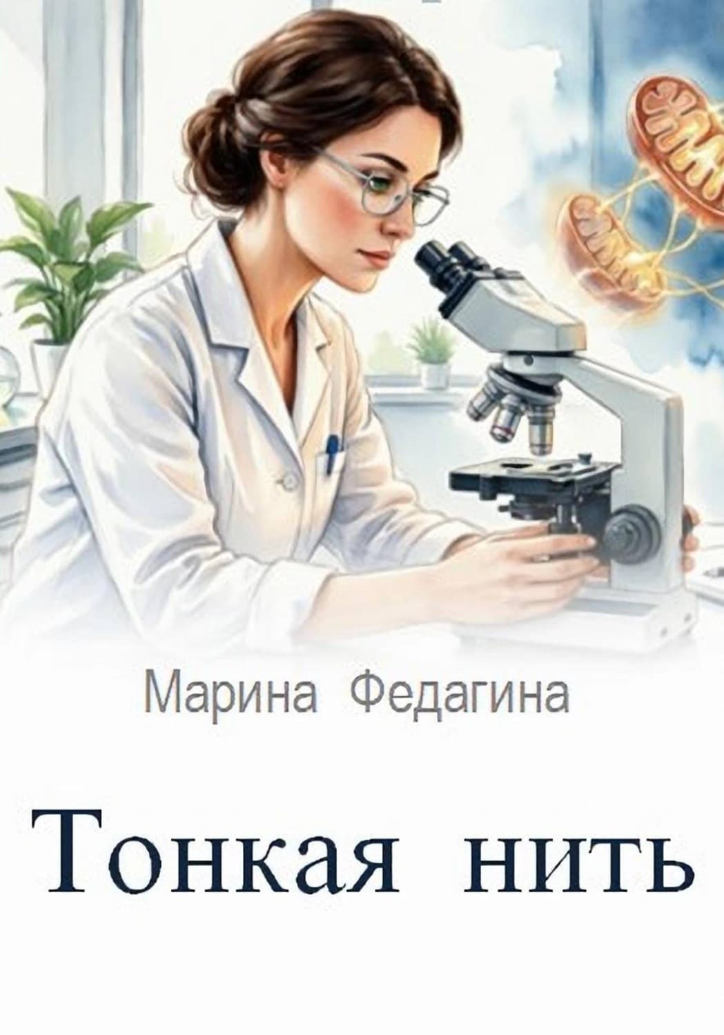 Обложка книги «Тонкая нить» — Марина Федагина
