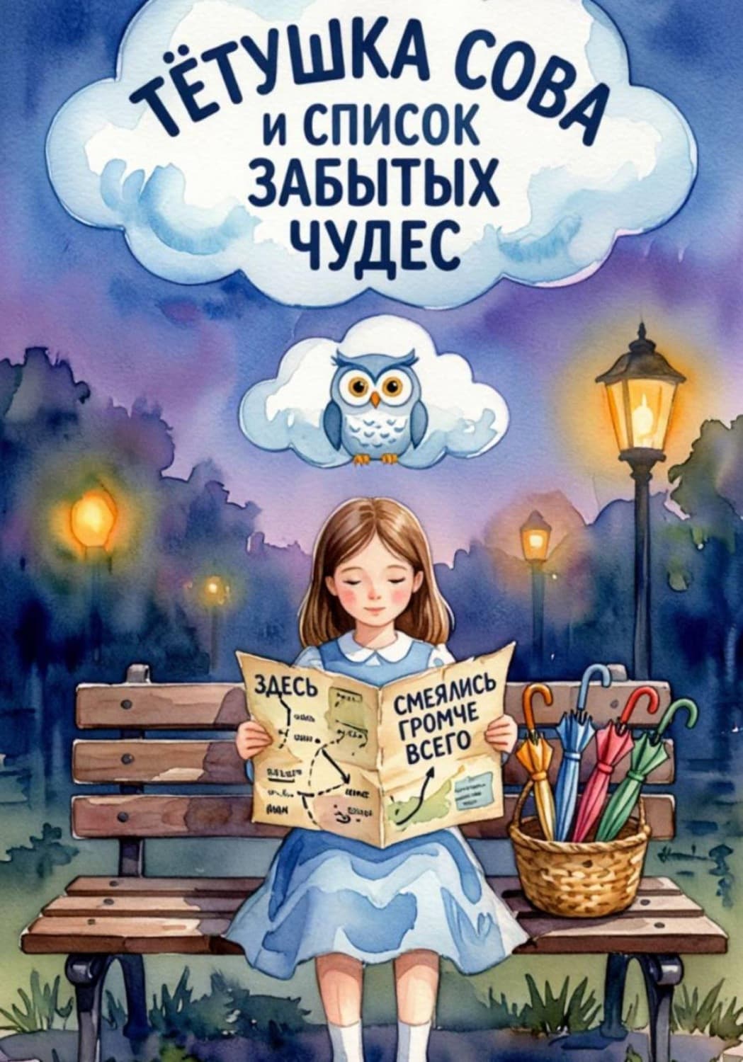 Обложка книги «Тётушка Сова и список забытых чудес» — Александра