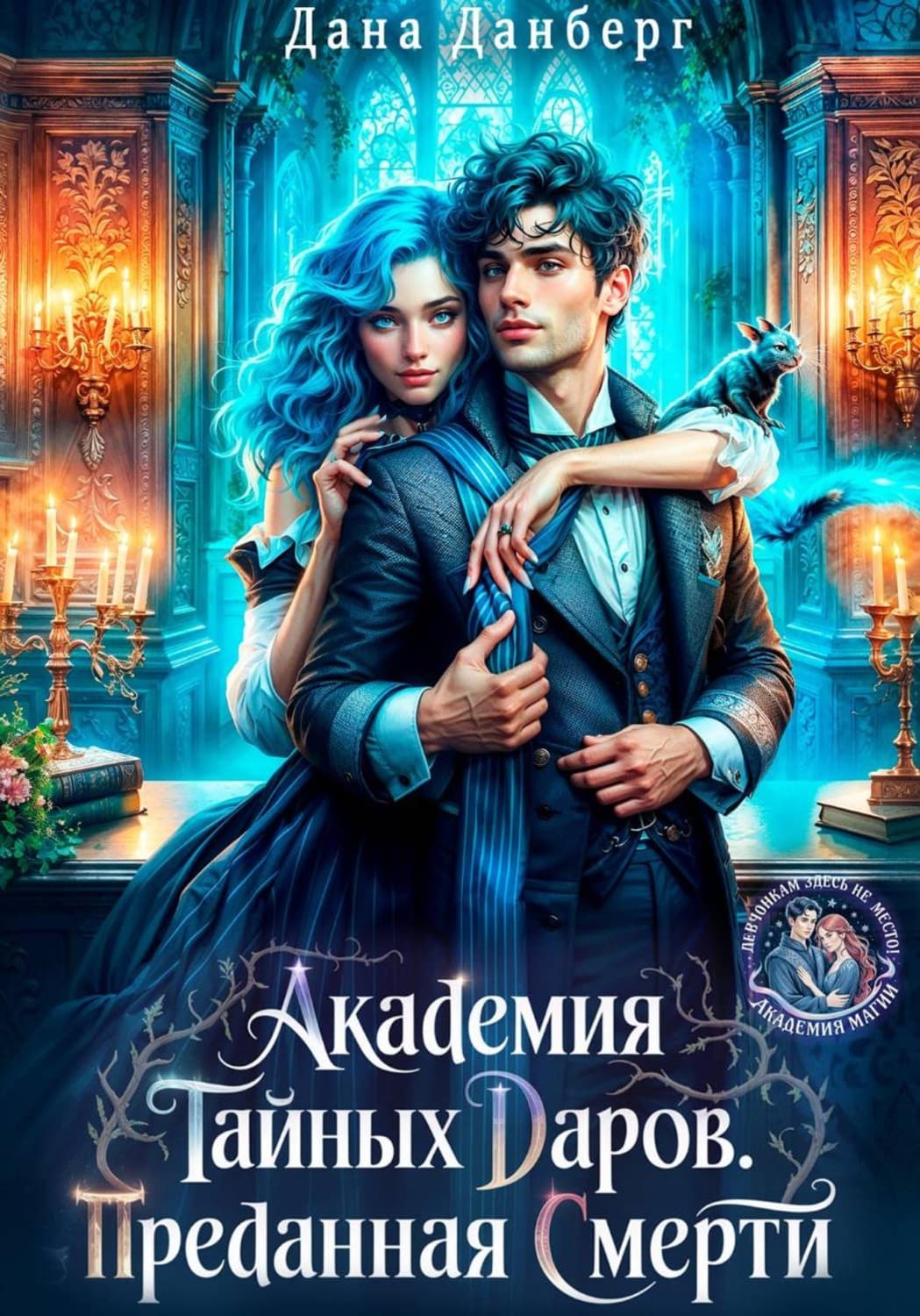 Обложка книги «Академия тайных даров. Преданная смерти» — Дана Данберг