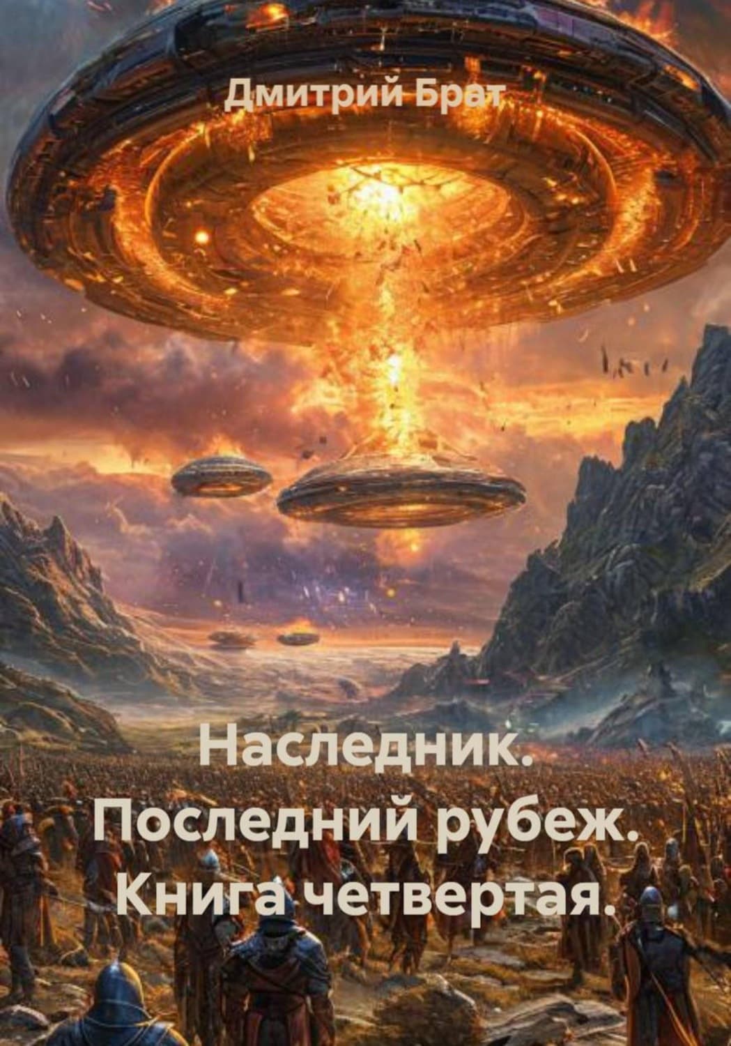 Обложка книги «Наследник. Последний рубеж. Книга четвертая» — Дмитрий Брат