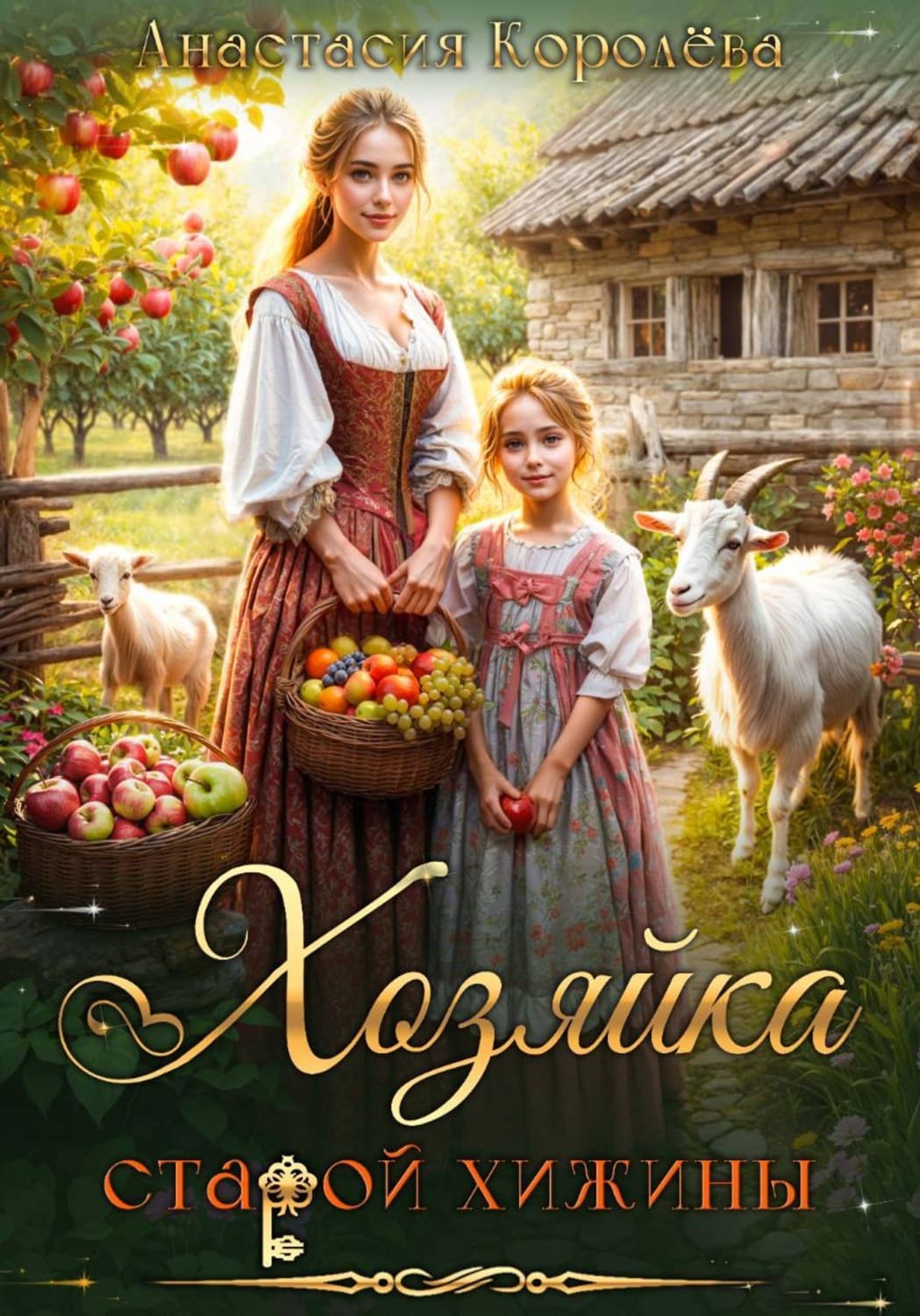 Обложка книги «Хозяйка старой хижины» — А. А. Королева