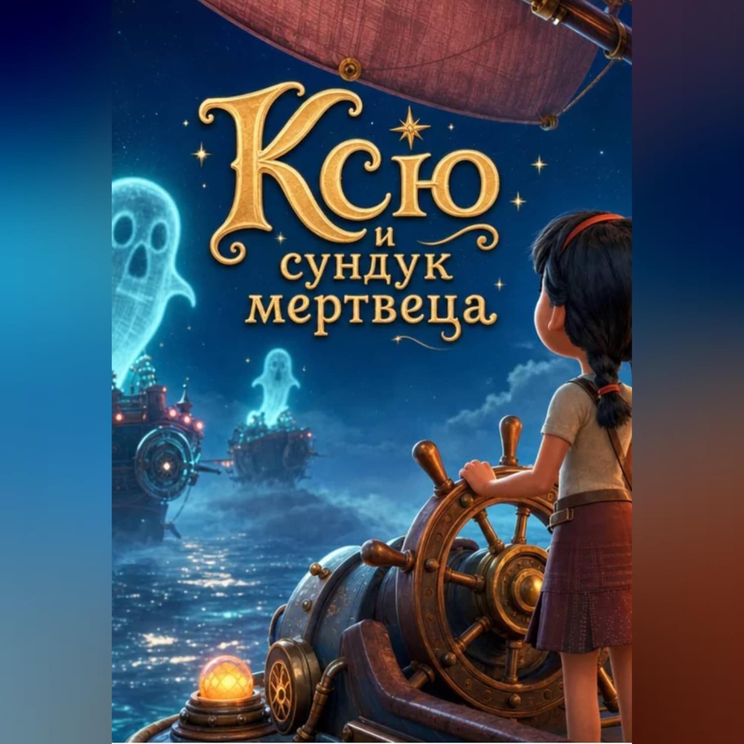 Обложка книги «Ксю и сундук мертвеца» — Светлана Шестернёва