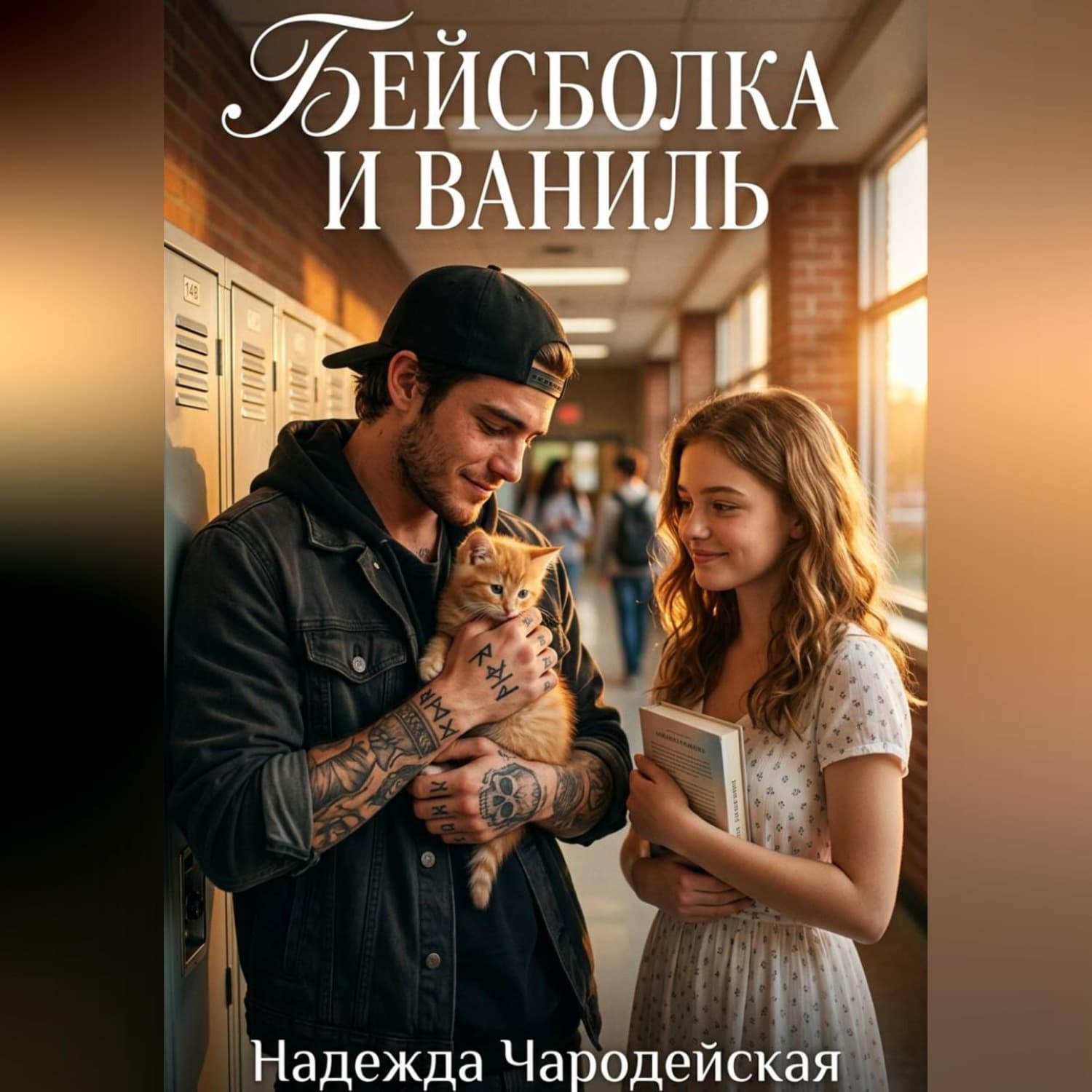 Обложка книги «Бейсболка и ваниль» — Надежда Чародейская
