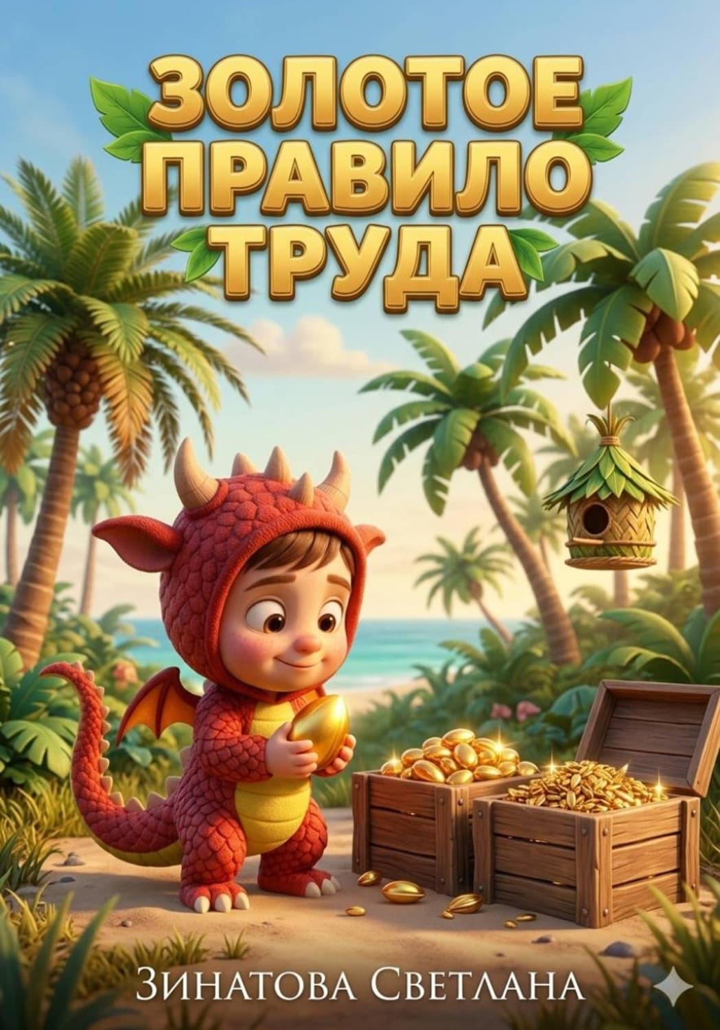 Обложка книги «Золотое правило труда» — светлана зинатова