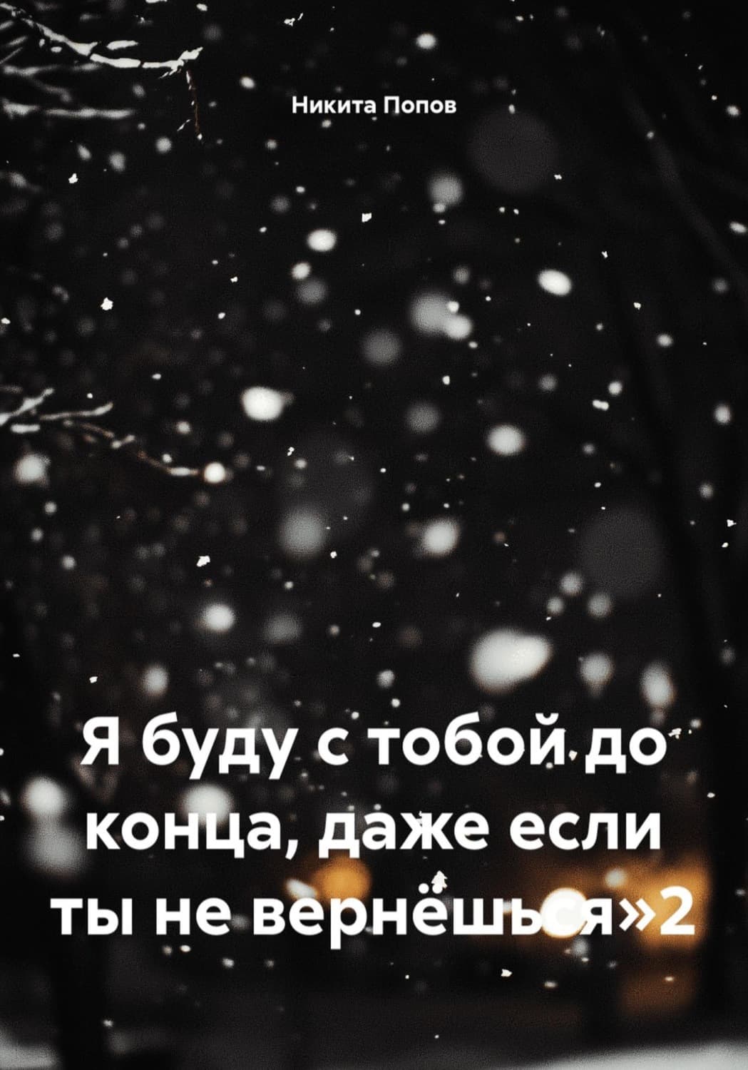 Обложка книги «Я буду с тобой до конца, даже если ты не вернёшься 2» — Николай Попов