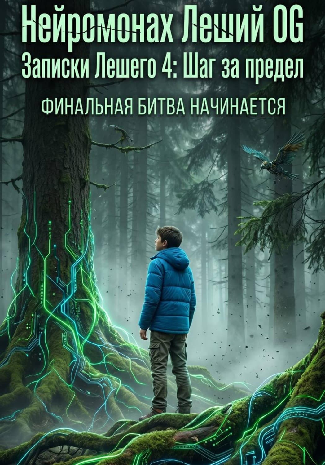 Обложка книги «Записки Лешего 4_ Шаг за предел» — Нейромонах Леший ОГ