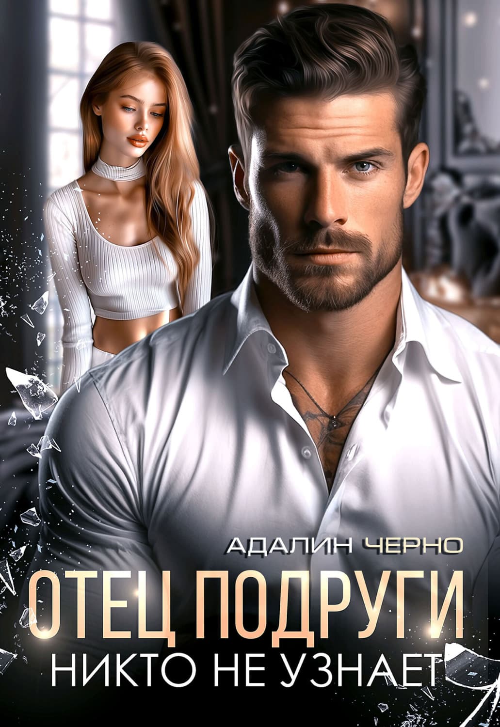 Обложка книги «Отец подруги. Никто не узнает» — Черно Адалин
